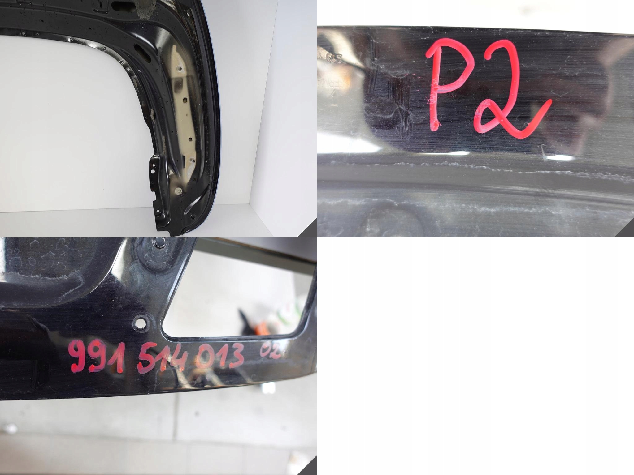 PORSCHE 991 TARGA CABRIO KLAPA POKRYWA DACH TYŁ PORSCHE 991 TARGA CABRIO KLAPA POKRYWA DACH TYŁ - obrazek 12
