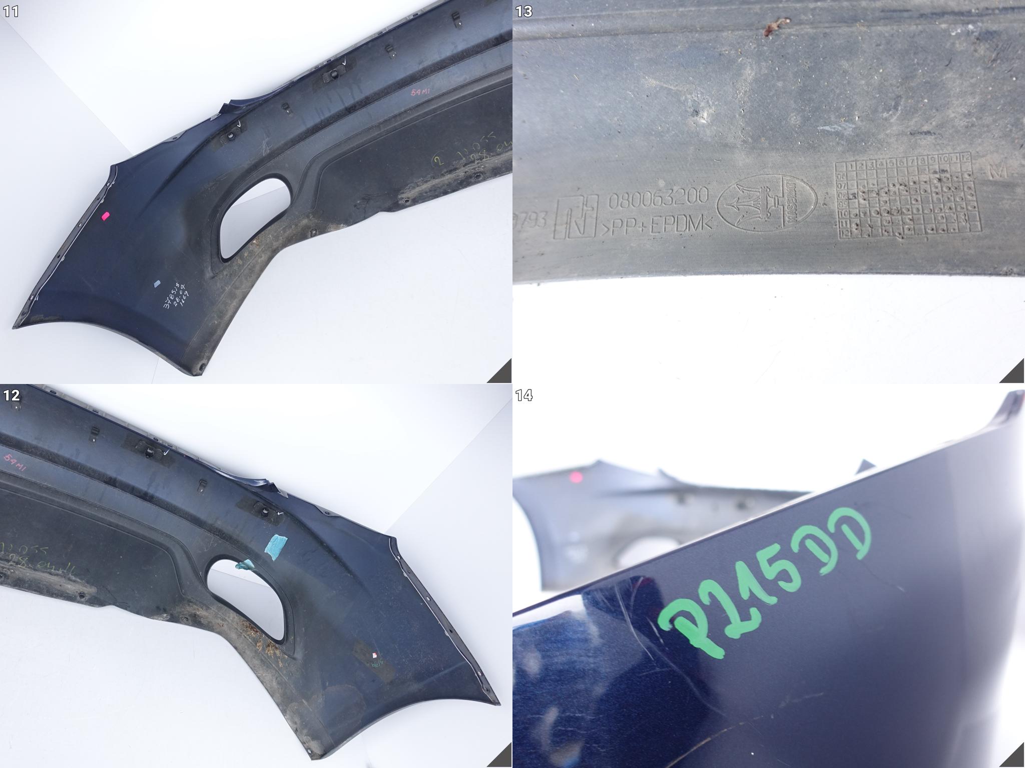 MASERATI GRANTURISMO M145 07-19 ZDERZAK TYŁ 4xPDC NIEKLEJONY 080063200 MASERATI GRANTURISMO M145 07-19 ZDERZAK TYŁ 4xPDC NIEKLEJONY 080063200 - obrazek 12