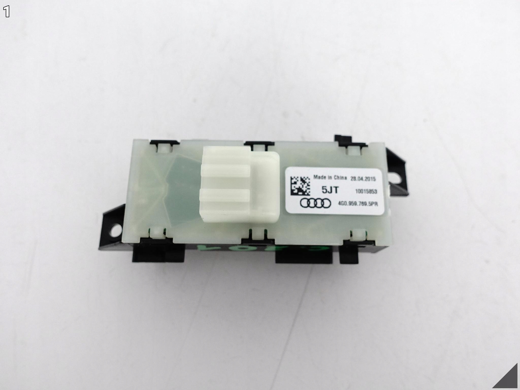 AUDI A6 S6 4G0 C7 LIFT 10-18 PANEL PRZEŁĄCZNIK PAMIĘCI FOTELA 4G09597695PR AUDI A6 S6 4G0 C7 LIFT 10-18 PANEL PRZEŁĄCZNIK PAMIĘCI FOTELA 4G09597695PR - obrazek 2