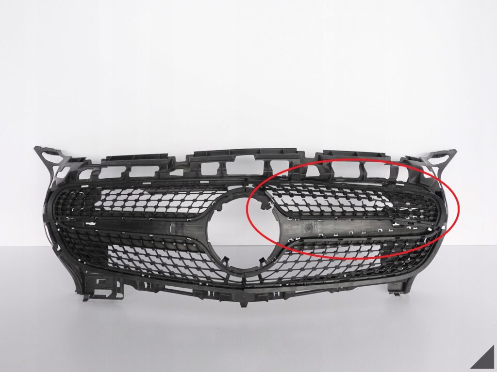 MERCEDES AMG GT C190 R190 GRILL ATRAPA W ZDERZAK MERCEDES AMG GT C190 R190 GRILL ATRAPA W ZDERZAK