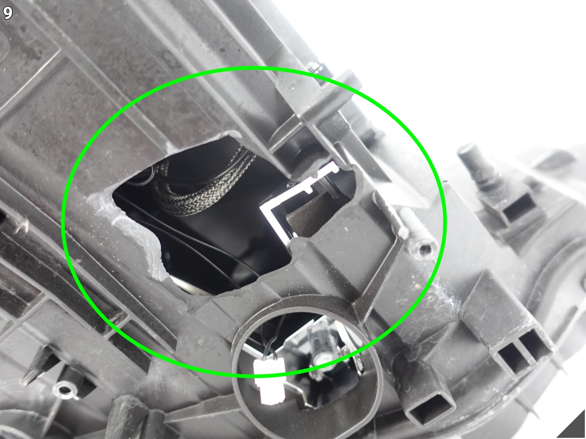 BMW F30 F31 11-15 LAMPA XENON + LED SKRĘTNA DYNAMIC LEWA PRZÓD EUROPA BMW F30 F31 11-15 LAMPA XENON + LED SKRĘTNA DYNAMIC LEWA PRZÓD EUROPA - obrazek 10