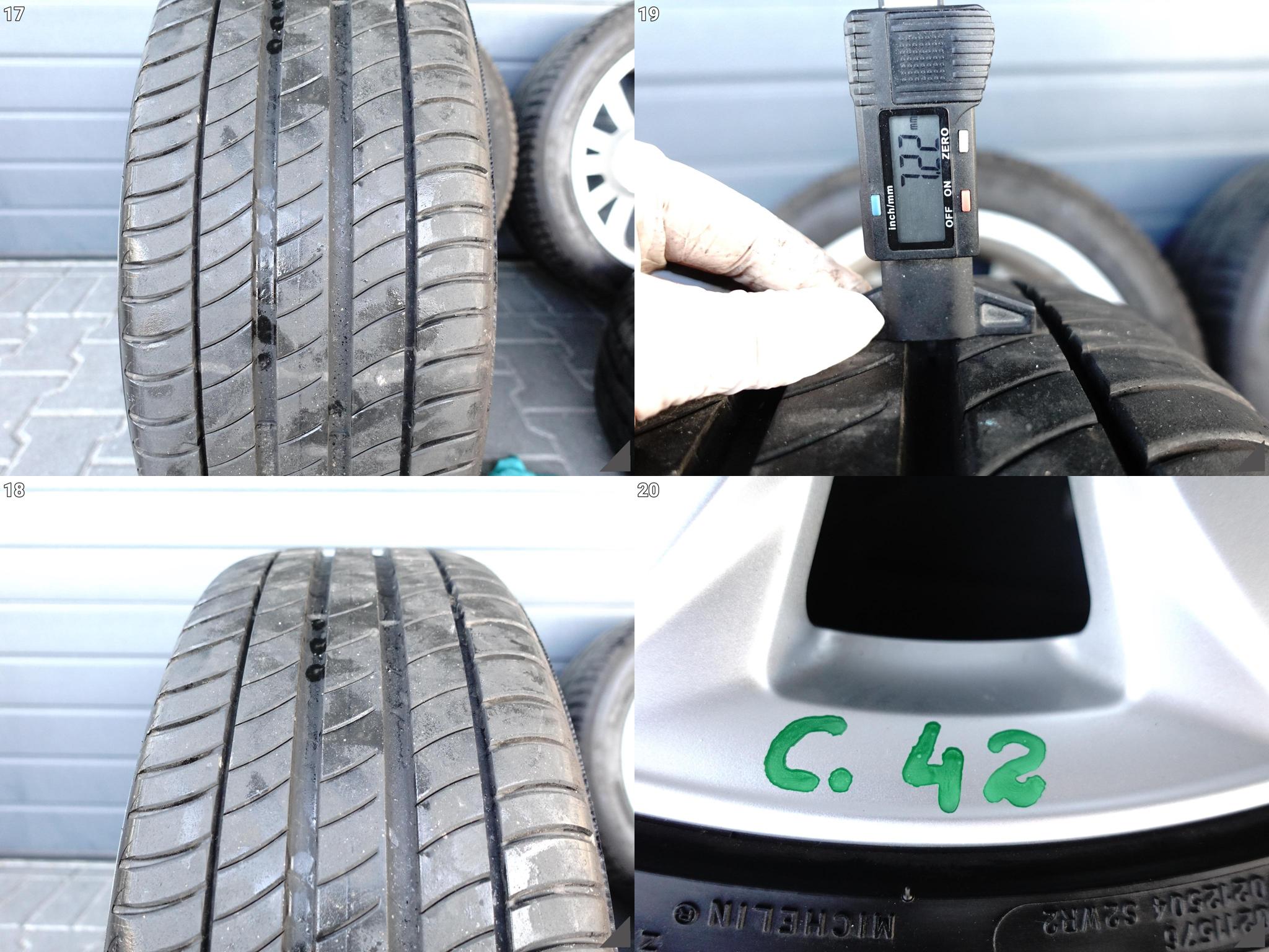 AUDI A6 S6 4G0 C7 8JX18 ET39 MICHELIN 245/45 KOMPLET FELGI+OPONY 7MM LATO AUDI A6 S6 4G0 C7 8JX18 ET39 MICHELIN 245/45 KOMPLET FELGI+OPONY 7MM LATO - obrazek 12