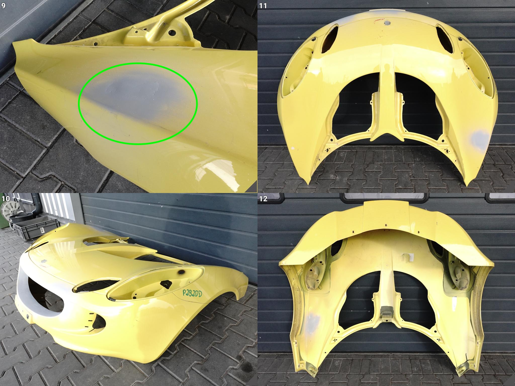 LOTUS ELISE EXIGE S2 MASKA ZDERZAK BUMPER FRONTCLAM CALMSHELL CLAM PRZÓD LOTUS ELISE EXIGE S2 MASKA ZDERZAK BUMPER FRONTCLAM CALMSHELL CLAM PRZÓD - obrazek 10