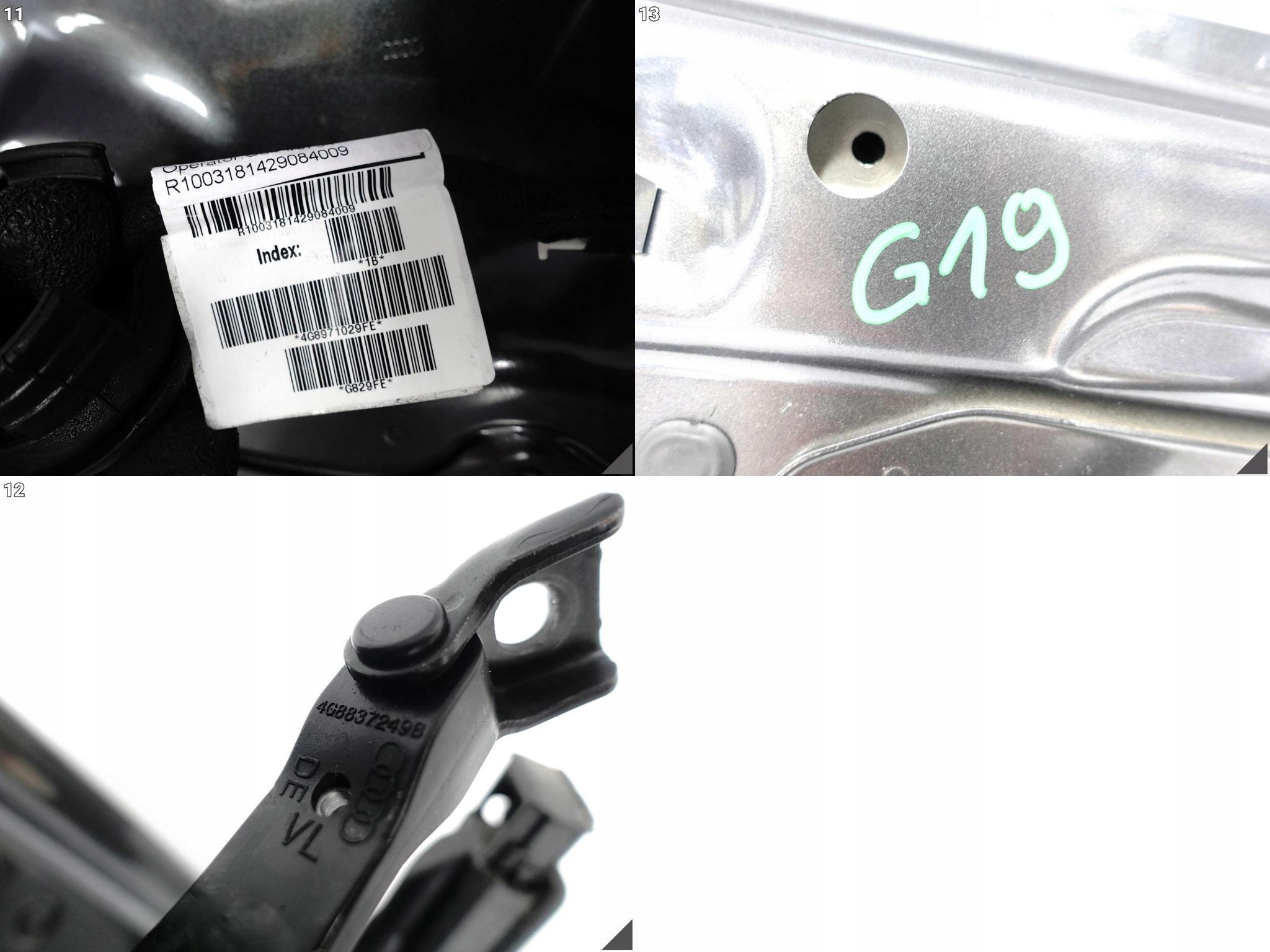 AUDI RS7 S7 A7 4G8 C7 10-18 LIFT DRZWI LEWE PRZÓD KOLOR Z7P * DEMONTAŻ * AUDI RS7 S7 A7 4G8 C7 10-18 LIFT DRZWI LEWE PRZÓD KOLOR Z7P * DEMONTAŻ * - obrazek 12