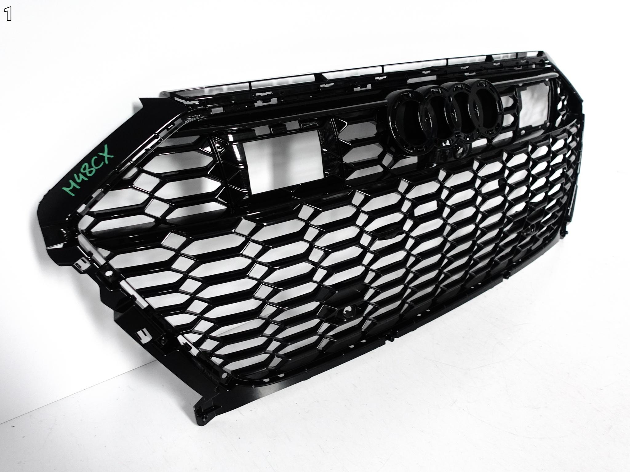 AUDI RS6 4K0 RS7 4K8 C8 19- GRILL ATRAPA KRATKA W ZDERZAK PRZÓD BLACK NIGHT AUDI RS6 4K0 RS7 4K8 C8 19- GRILL ATRAPA KRATKA W ZDERZAK PRZÓD BLACK NIGHT - obrazek 2
