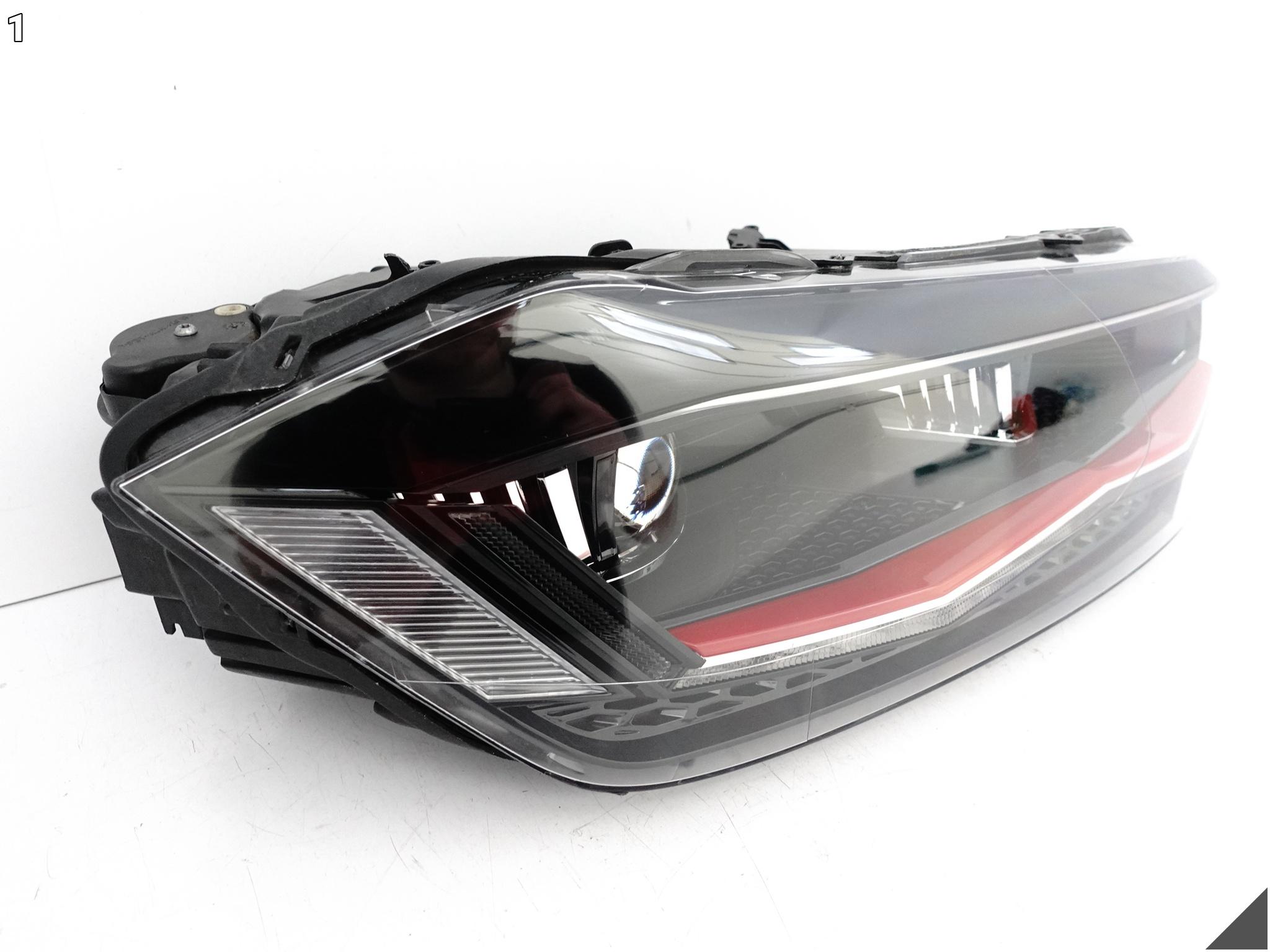 VW POLO VI 6 2G1 2G0 GTI 17-21 LAMPA FULL LED PRAWA PRZÓD EUROPA 2G1941036G VW POLO VI 6 2G1 2G0 GTI 17-21 LAMPA FULL LED PRAWA PRZÓD EUROPA 2G1941036G - obrazek 2