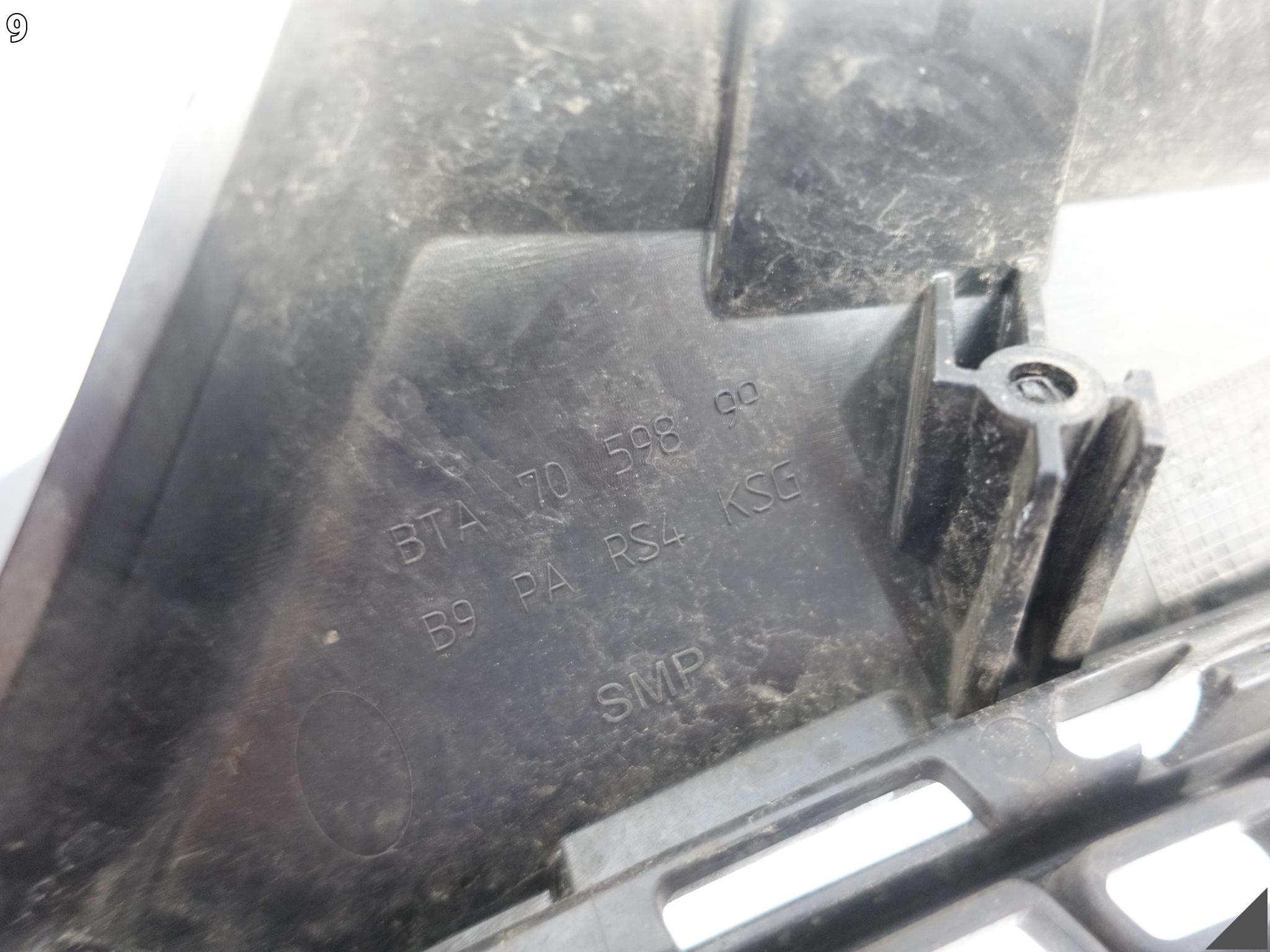 AUDI RS4 8W0 B9 LIFT 19- GRILL ATRAPA WLOT ZDERZAK PRZÓD WERSJA PDC KAMERA AUDI RS4 8W0 B9 LIFT 19- GRILL ATRAPA WLOT ZDERZAK PRZÓD WERSJA PDC KAMERA - obrazek 10