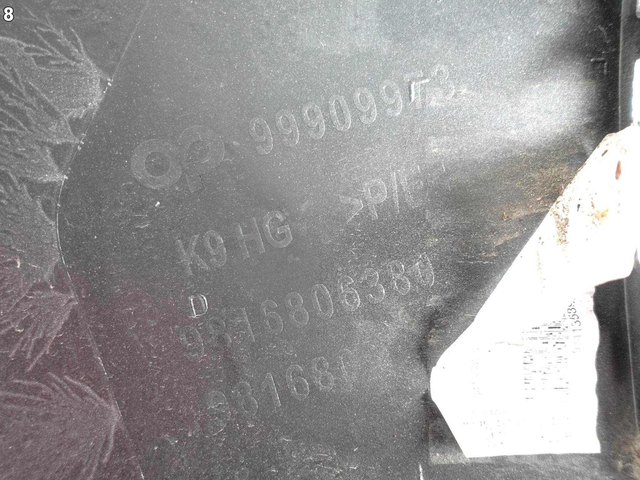 CITROEN BERLINGO OPEL COMBO E PEUGEOT 18- ZDERZAK NAROŻNIK PRAWY TYŁ CITROEN BERLINGO OPEL COMBO E PEUGEOT 18- ZDERZAK NAROŻNIK PRAWY TYŁ - obrazek 9