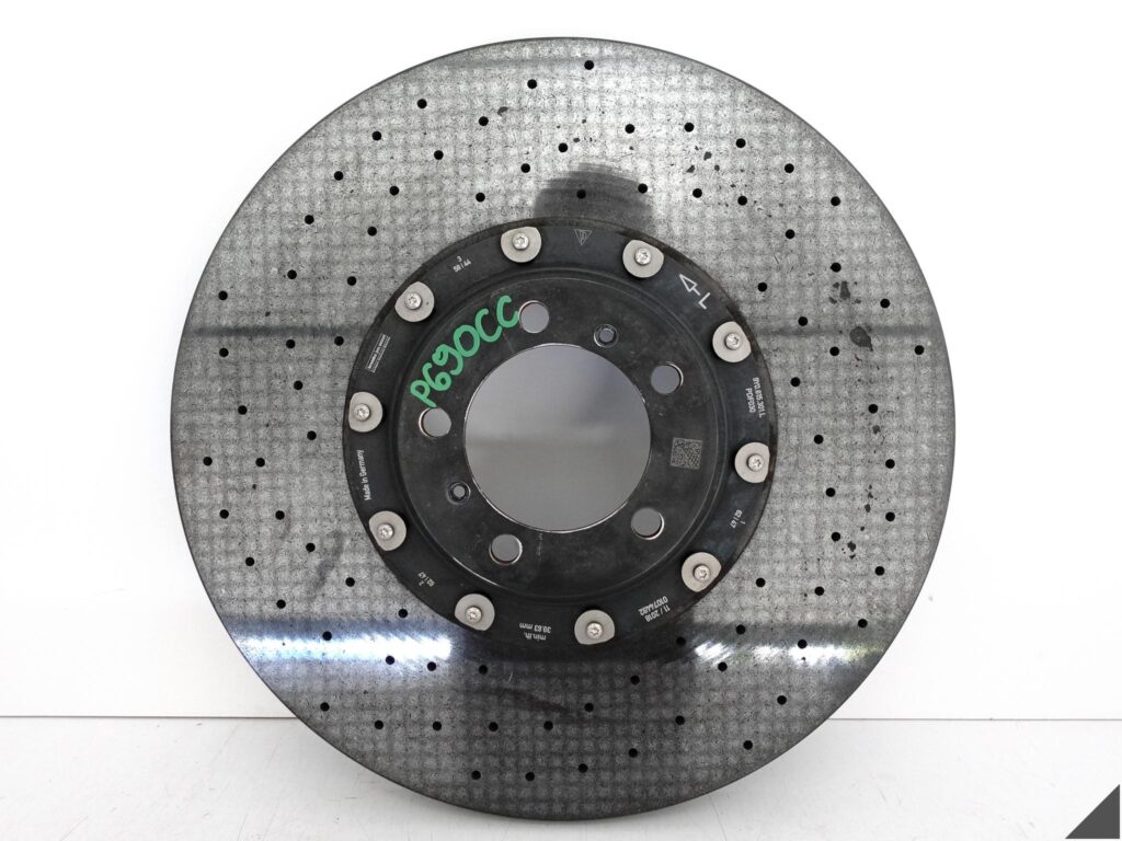 PORSCHE CAYENNE 9Y0 9Y3 PCCB TARCZA CERAMICZNA CERAMIC LEWA PRZÓD 440x40mm