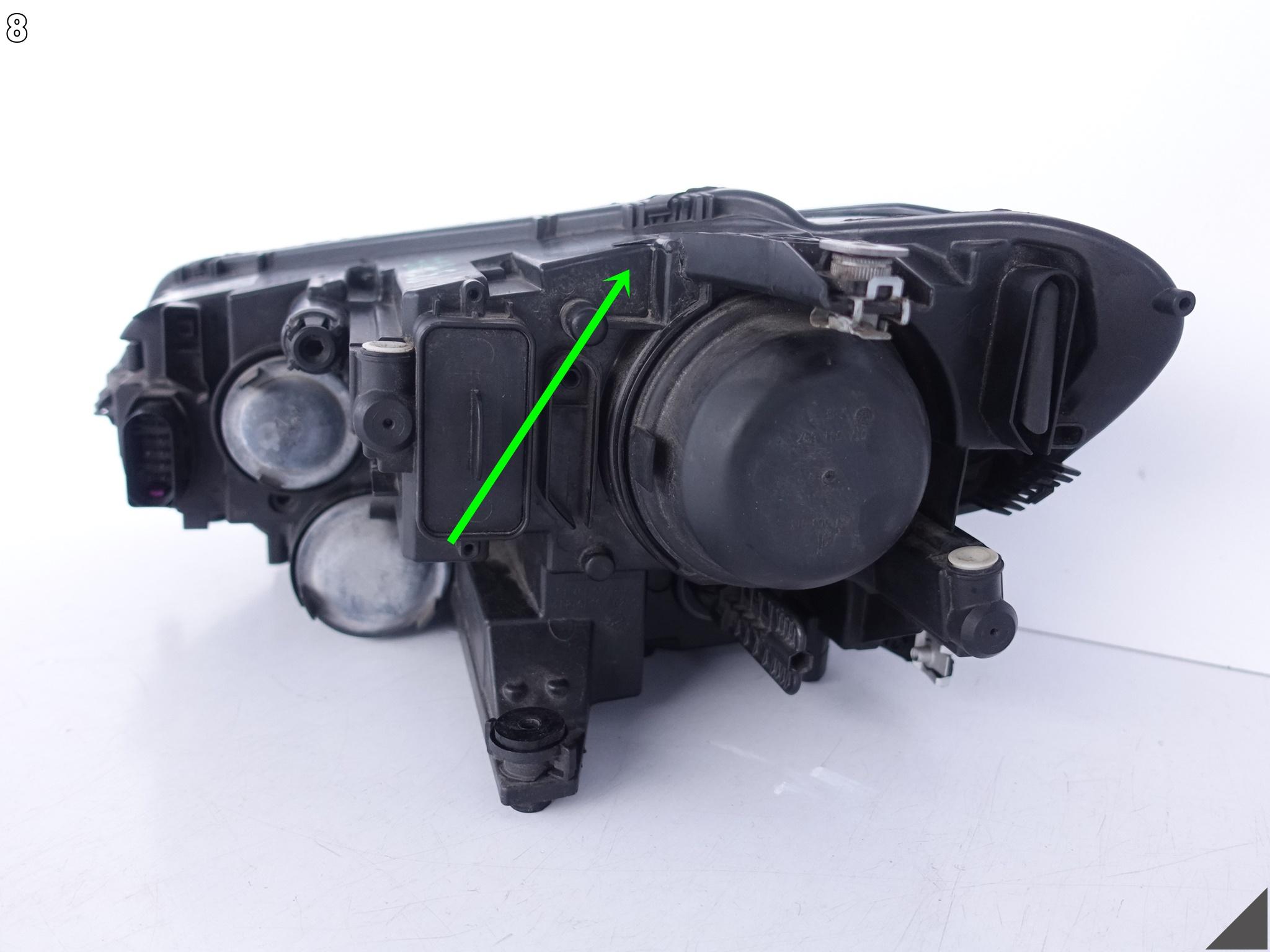 VW TOURAN 5TB (II GENERACJA) 15- LAMPA ZWYKŁA HALOGEN PRAWA PRZÓD EUROPA VW TOURAN 5TB (II GENERACJA) 15- LAMPA ZWYKŁA HALOGEN PRAWA PRZÓD EUROPA - obrazek 9