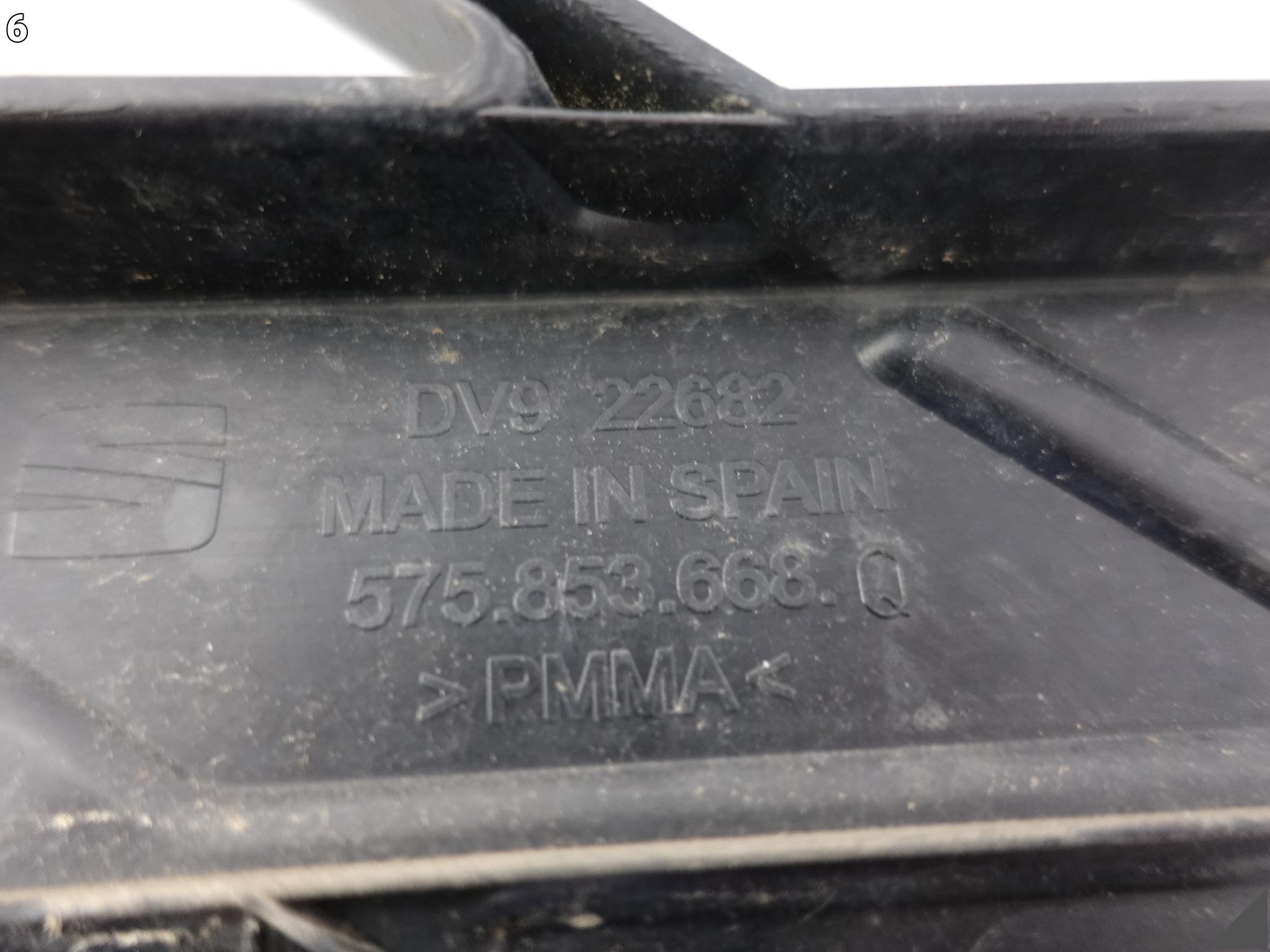 CUPRA ATECA 575 576 LIFT 20- DOLNA KRATKA ATRAPA WLOT W ZDERZAK PRZÓD CUPRA ATECA 575 576 LIFT 20- DOLNA KRATKA ATRAPA WLOT W ZDERZAK PRZÓD - obrazek 7