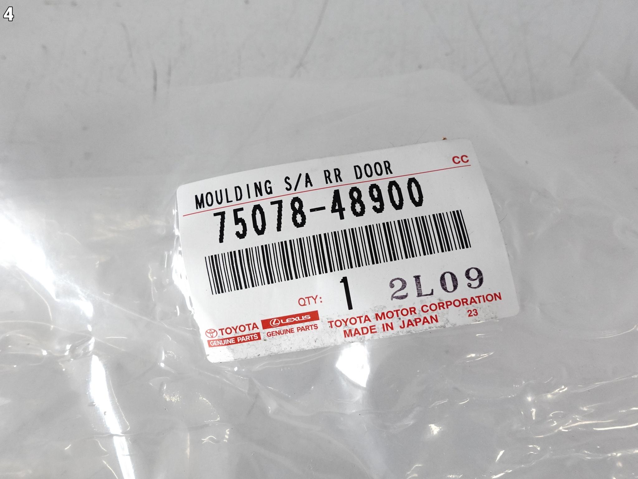 LEXUS RX V 5 RX450 RX350 22- LISTWA NAKŁADKA NA DRZWI LEWA TYŁ NOWA ORG LEXUS RX V 5 RX450 RX350 22- LISTWA NAKŁADKA NA DRZWI LEWA TYŁ NOWA ORG - obrazek 5