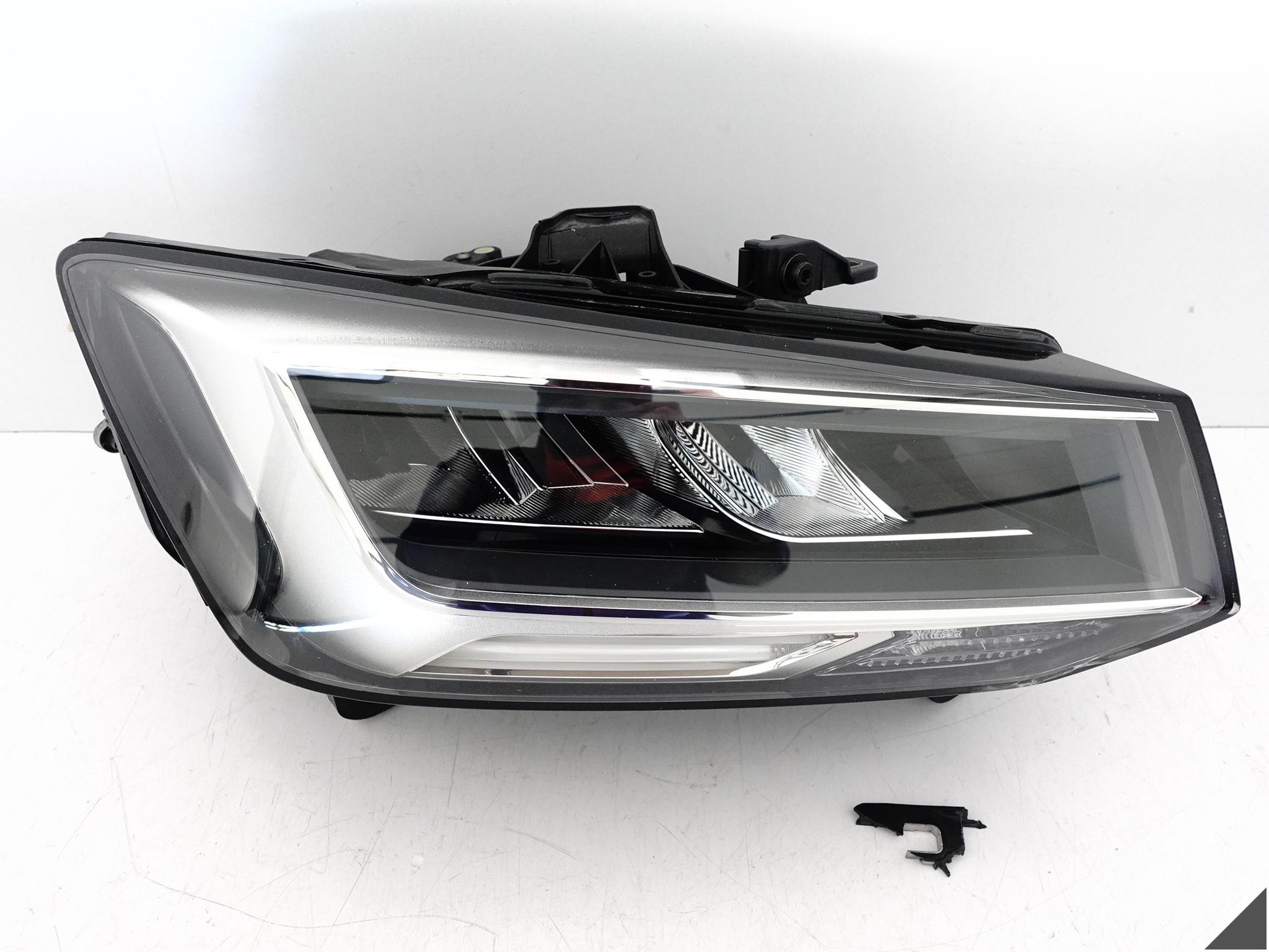 AUDI Q2 SQ2 81A LIFT 20- LAMPA FULL LED BASIS PRAWA PRZÓD EUROPA USZKODZONA AUDI Q2 SQ2 81A LIFT 20- LAMPA FULL LED BASIS PRAWA PRZÓD EUROPA USZKODZONA