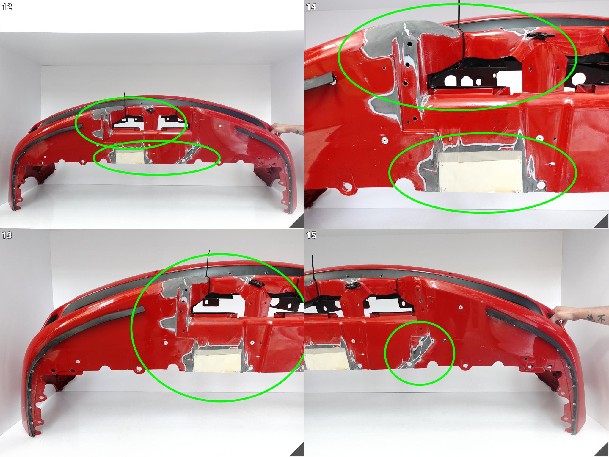 FERRARI 458 SPECIALE / APERTA F142 09-15 ZDERZAK BUMPER PRZÓD (PDC/SPRYSKI) FERRARI 458 SPECIALE / APERTA F142 09-15 ZDERZAK BUMPER PRZÓD (PDC/SPRYSKI) - obrazek 10