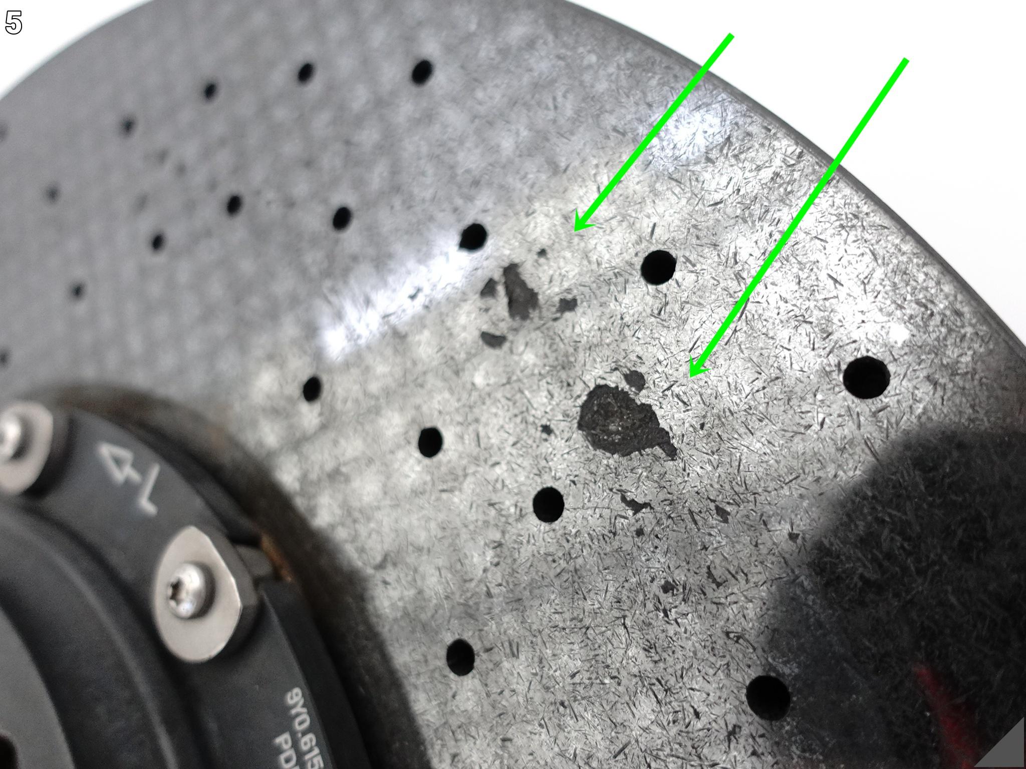PORSCHE CAYENNE 9Y0 9Y3 PCCB TARCZA CERAMICZNA CERAMIC LEWA PRZÓD 440x40mm PORSCHE CAYENNE 9Y0 9Y3 PCCB TARCZA CERAMICZNA CERAMIC LEWA PRZÓD 440x40mm - obrazek 6