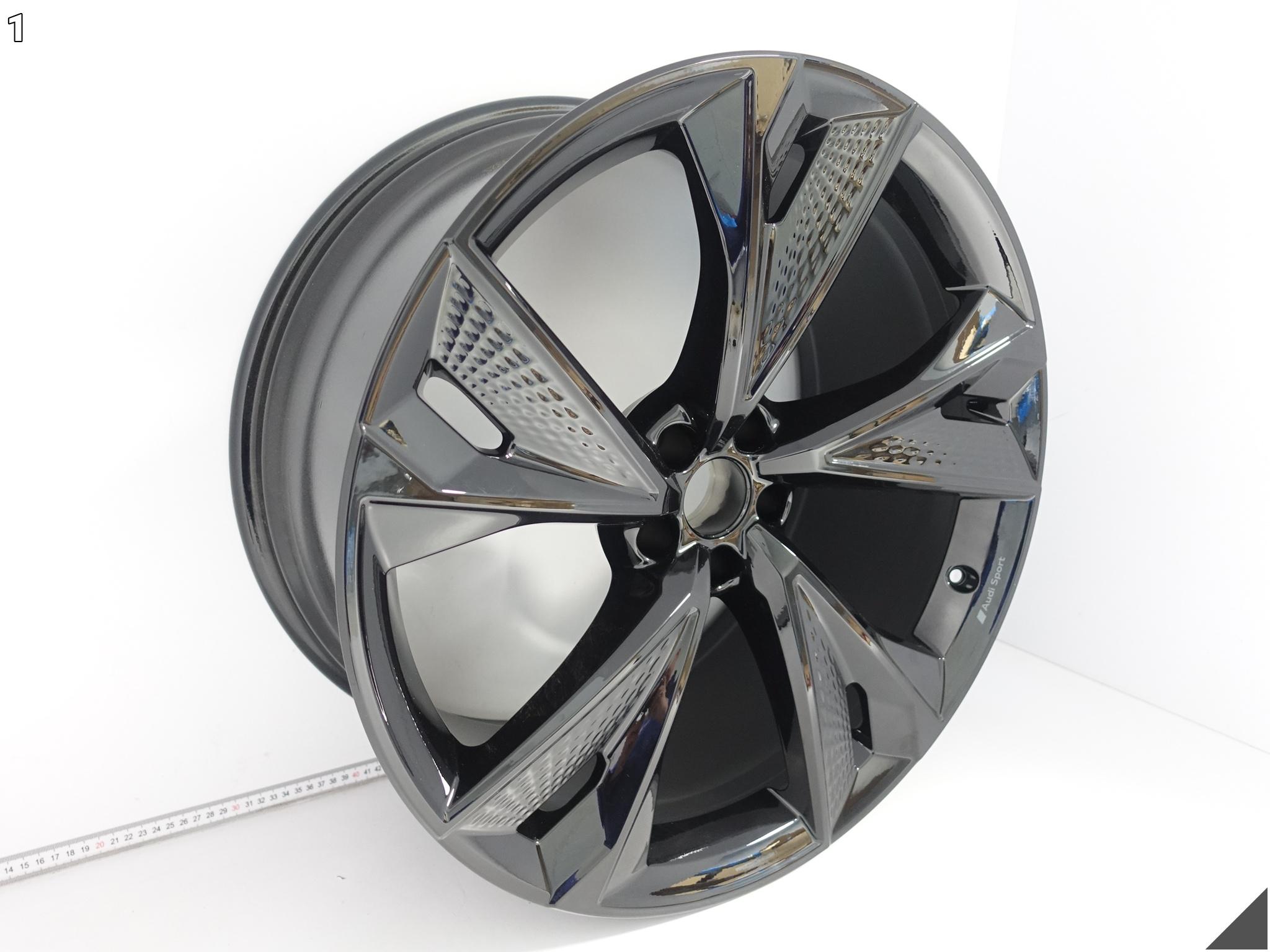 AUDI RS6 4K0 RS7 4K8 C8 SPORT FELGA ALUFELGA 10,5Jx22 ET19 5×112 CZARNA AUDI RS6 4K0 RS7 4K8 C8 SPORT FELGA ALUFELGA 10,5Jx22 ET19 5x112 CZARNA - obrazek 2