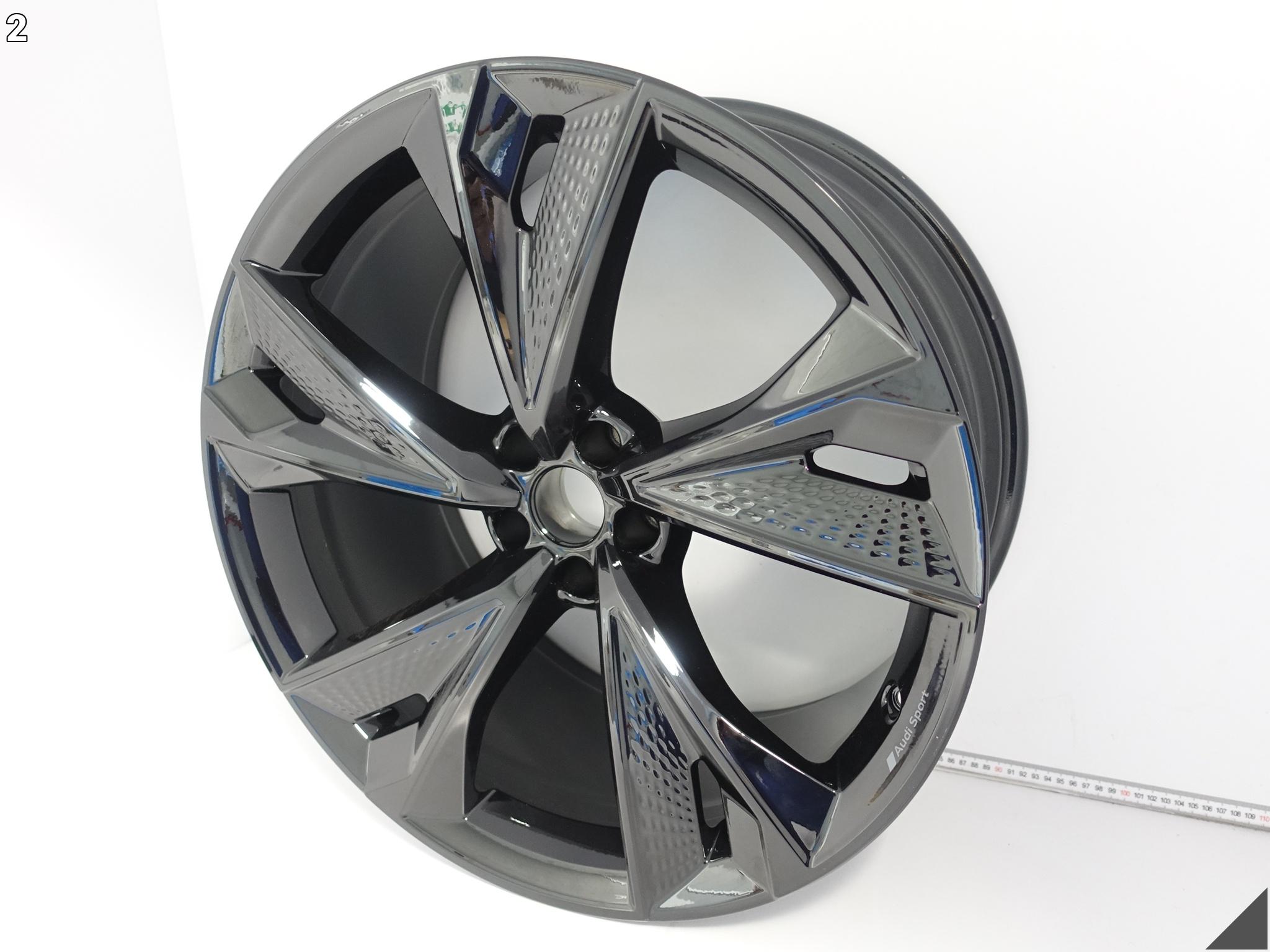 AUDI RS6 4K0 RS7 4K8 C8 SPORT FELGA ALUFELGA 10,5Jx22 ET19 5×112 CZARNA AUDI RS6 4K0 RS7 4K8 C8 SPORT FELGA ALUFELGA 10,5Jx22 ET19 5x112 CZARNA - obrazek 3