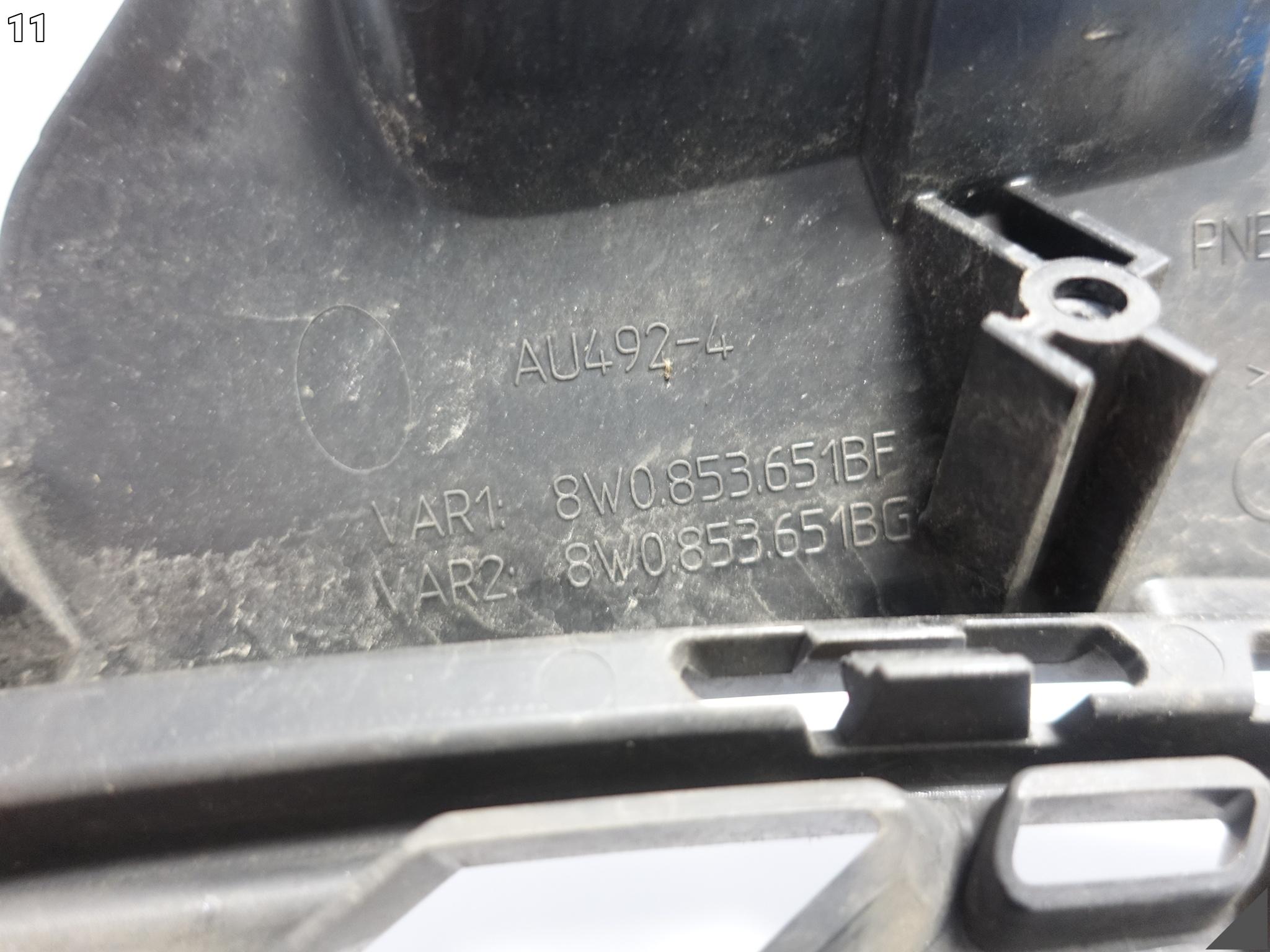 AUDI RS4 8W0 B9 LIFT 19- GRILL ATRAPA WLOT ZDERZAK PRZÓD WERSJA PDC KAMERA AUDI RS4 8W0 B9 LIFT 19- GRILL ATRAPA WLOT ZDERZAK PRZÓD WERSJA PDC KAMERA - obrazek 12