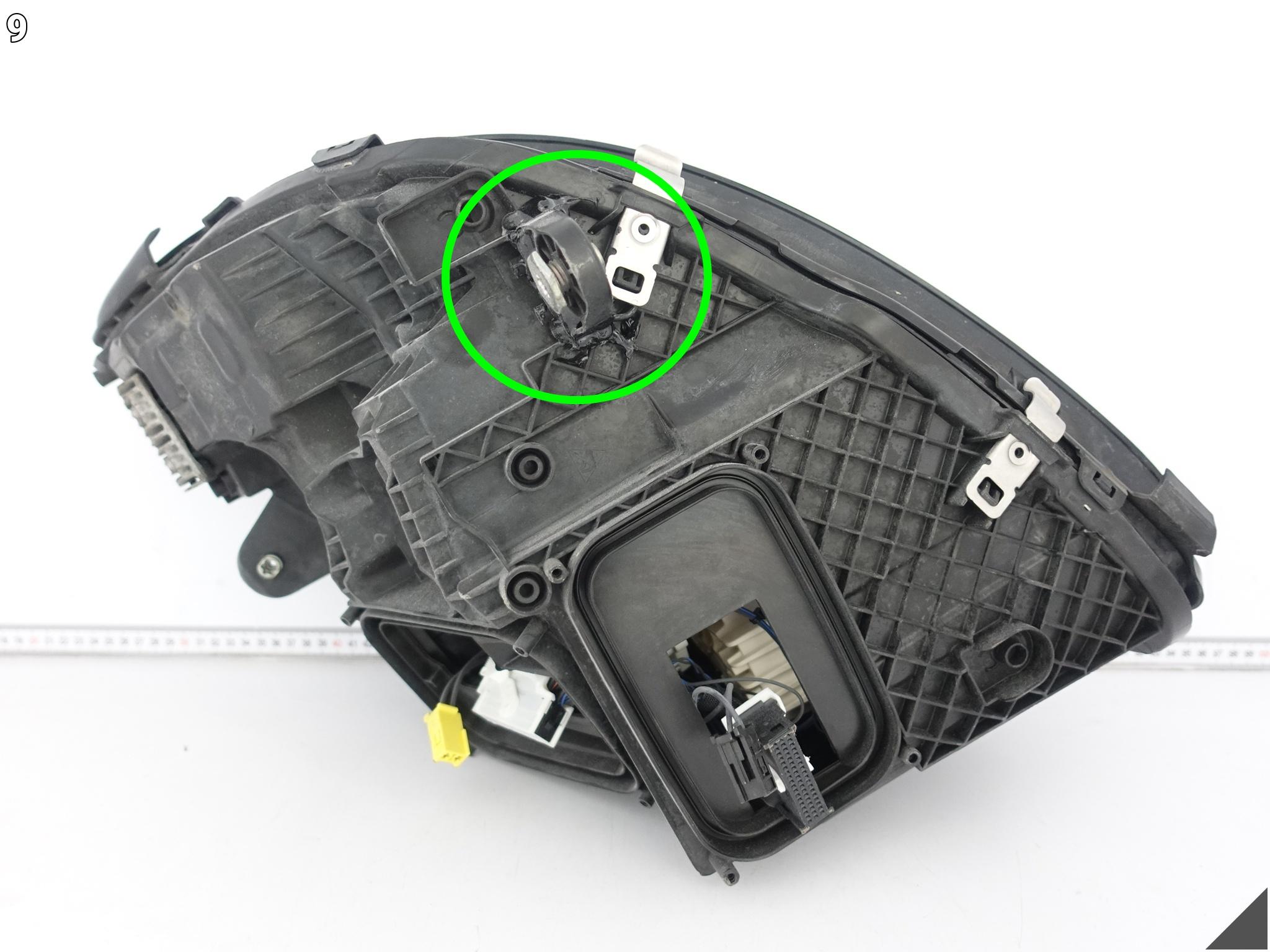 MERCEDES C-KLASA W205 S205 C205 LIFT 18-21 LAMPA FULL LED MULTIBEAM PRAWA MERCEDES C-KLASA W205 S205 C205 LIFT 18-21 LAMPA FULL LED MULTIBEAM PRAWA - obrazek 10