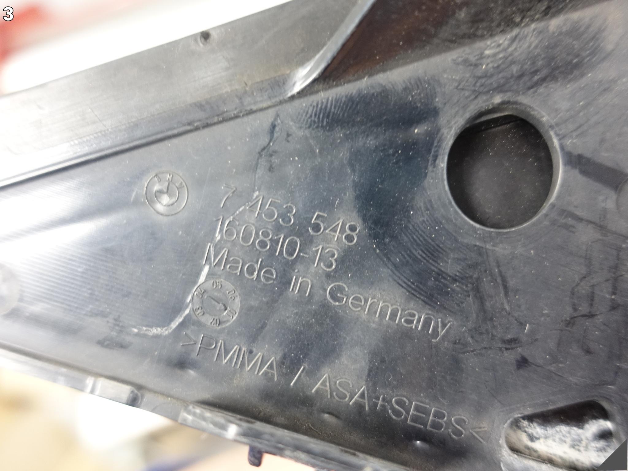 BMW I3 i3 I01 LCI LIFT 13-22 LISTWA OSŁONA SŁUPEK A PRAWA ZEWNĘTRZNA BMW I3 i3 I01 LCI LIFT 13-22 LISTWA OSŁONA SŁUPEK A PRAWA ZEWNĘTRZNA - obrazek 4