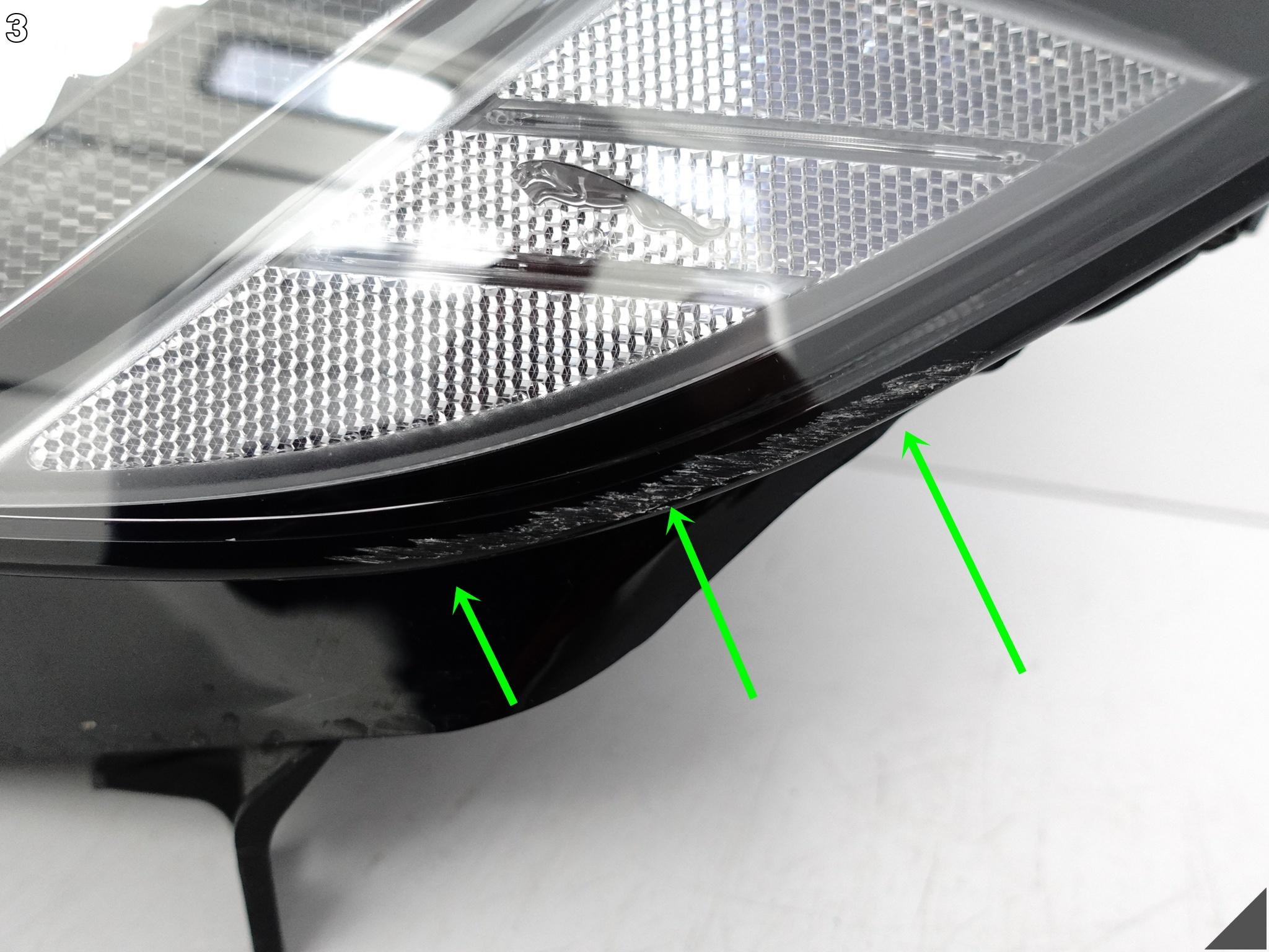 JAGUAR XF II X260 F-PACE X761 15- LAMPA XENON + LED LEWA PRZÓD EU + MODUŁ JAGUAR XF II X260 F-PACE X761 15- LAMPA XENON + LED LEWA PRZÓD EU + MODUŁ - obrazek 4