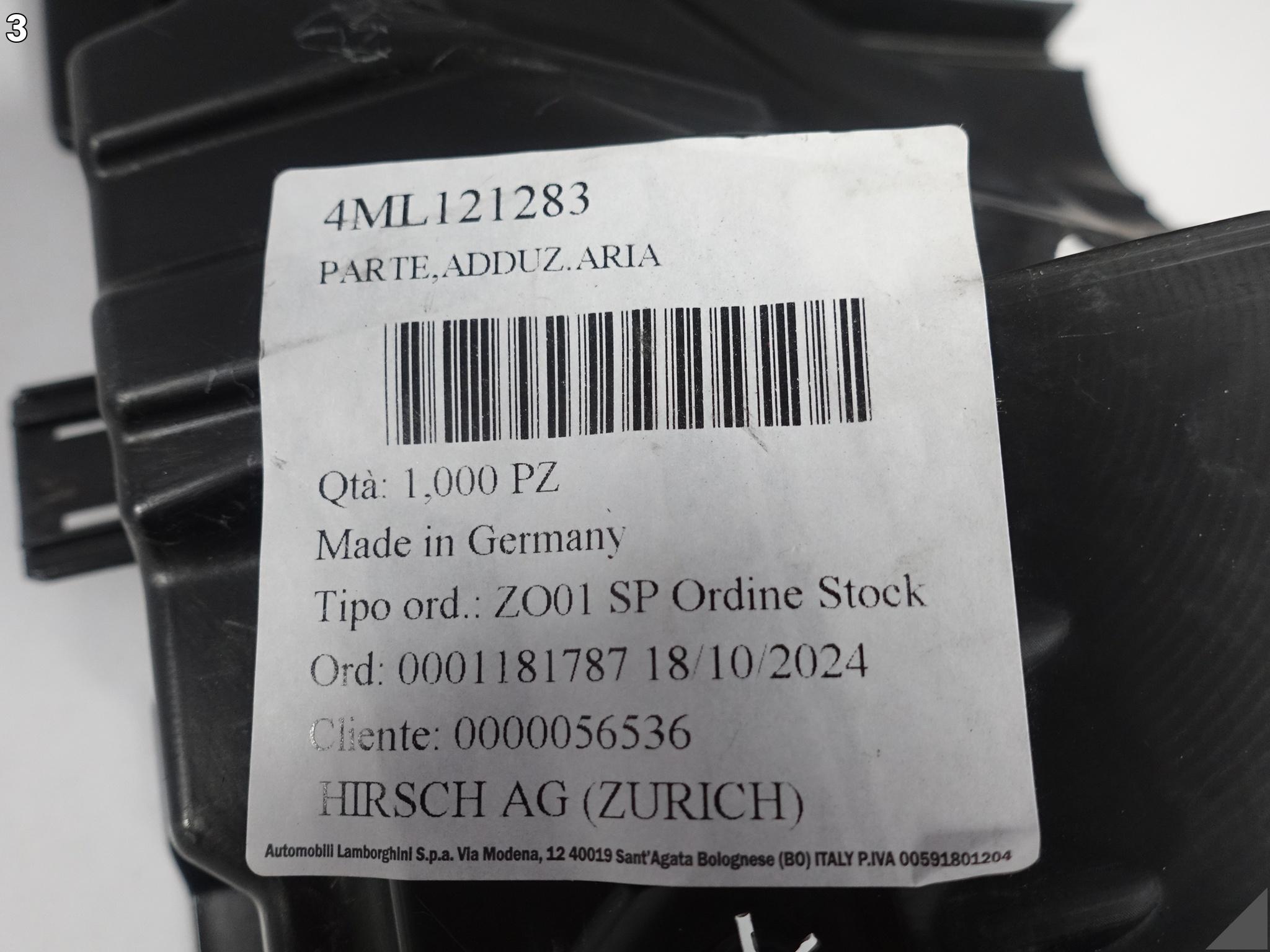 LAMBORGHINI URUS / URUS S 4ML 18- KIEROWNICA POWIETRZA OBUDOWA LEWA PRZÓD LAMBORGHINI URUS / URUS S 4ML 18- KIEROWNICA POWIETRZA OBUDOWA LEWA PRZÓD - obrazek 4