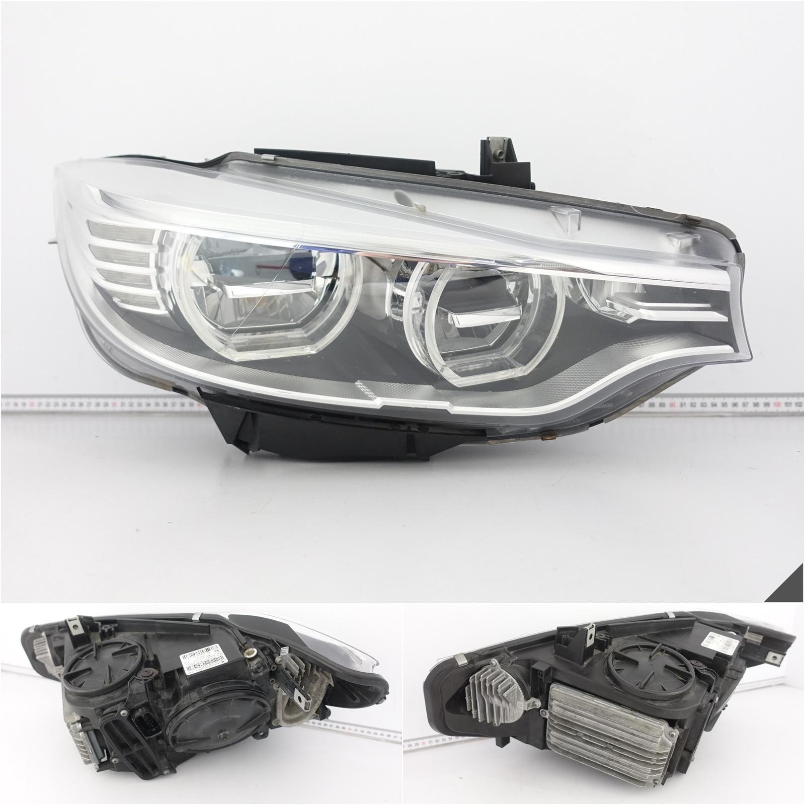 BMW 4 F32 F33 F36 M3 F80 M4 F82 13-17 LAMPA FULL LED PRAWA PRZÓD KOMPLETNA BMW 4 F32 F33 F36 M3 F80 M4 F82 13-17 LAMPA FULL LED PRAWA PRZÓD KOMPLETNA
