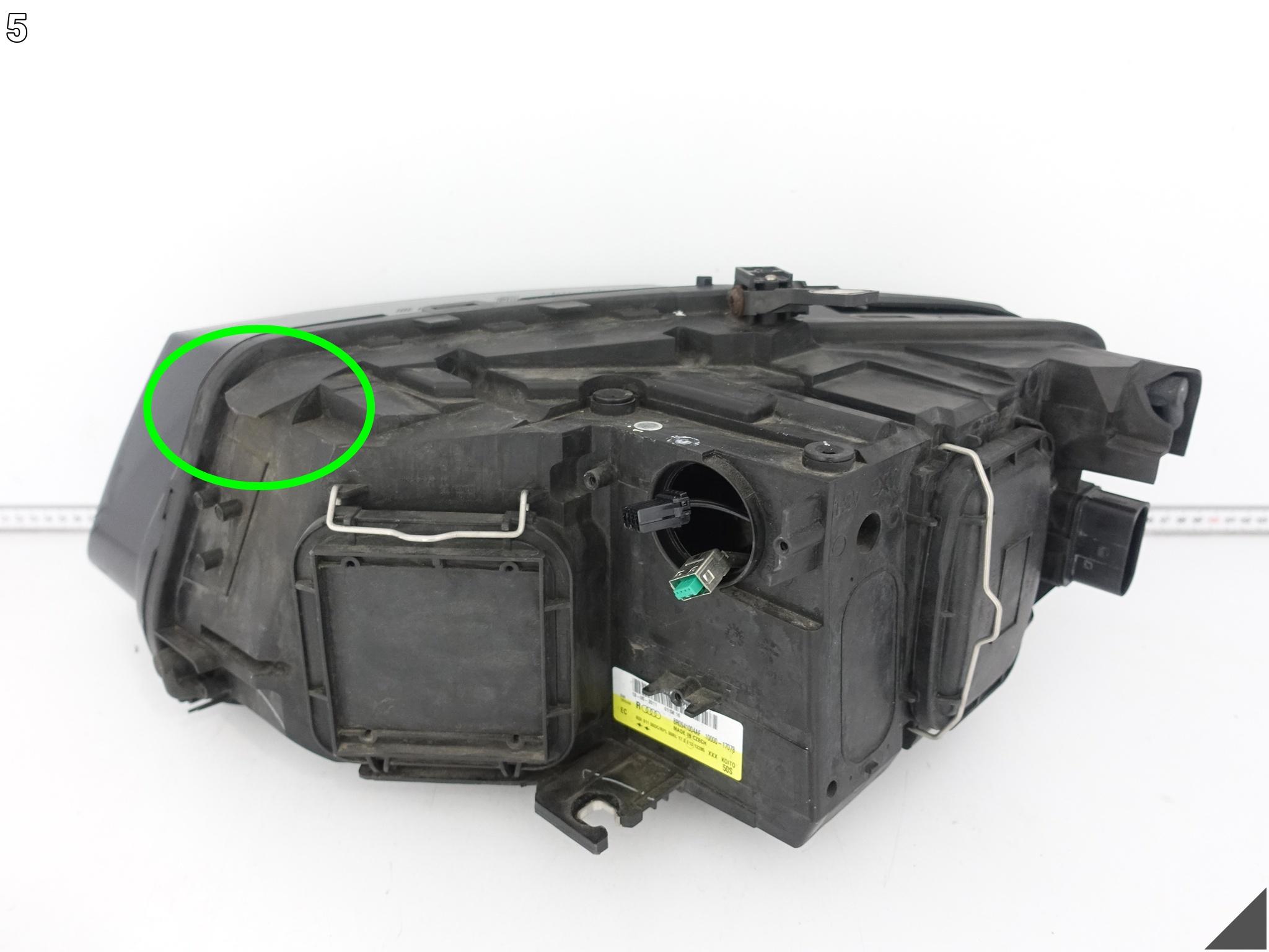 AUDI Q5 SQ5 8R0 08-12 LAMPA XENON + LED NIESKRĘTNA PRAWA PRZÓD EUROPA AUDI Q5 SQ5 8R0 08-12 LAMPA XENON + LED NIESKRĘTNA PRAWA PRZÓD EUROPA - obrazek 6
