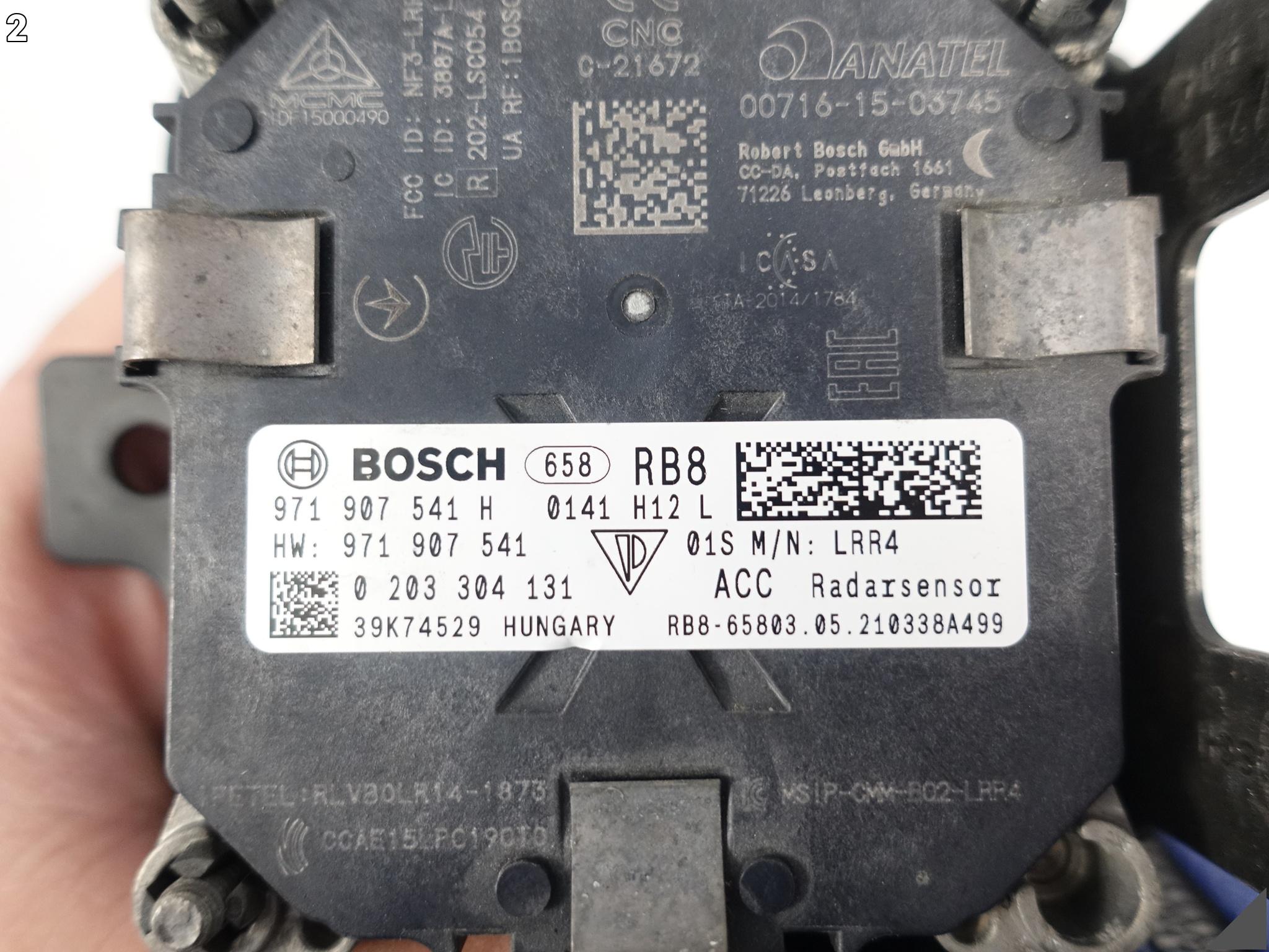 PORSCHE PANAMERA 971 21- RADAR SENSOR DISTRONIC ACC ADC UCHWYT MOCOWANIE PORSCHE PANAMERA 971 21- RADAR SENSOR DISTRONIC ACC ADC UCHWYT MOCOWANIE - obrazek 3