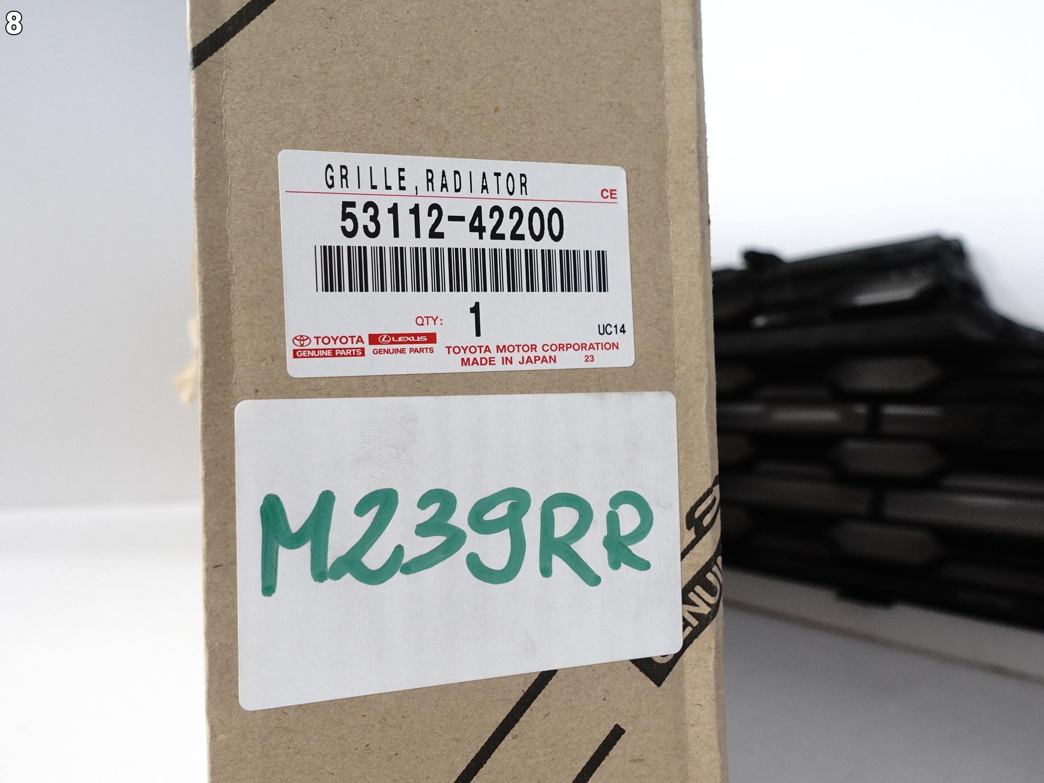 TOYOTA RAV4 V 5 19- GRILL ATRAPA KRATKA W ZDERZAK PRZÓD 53112-42200 TOYOTA RAV4 V 5 19- GRILL ATRAPA KRATKA W ZDERZAK PRZÓD 53112-42200 - obrazek 9