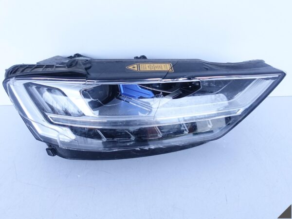 AUDI S8 A8 4N0 D5 17-21 LAMPA LASER FULL LED PRAWA PRZÓD EUROPA USZKODZONA