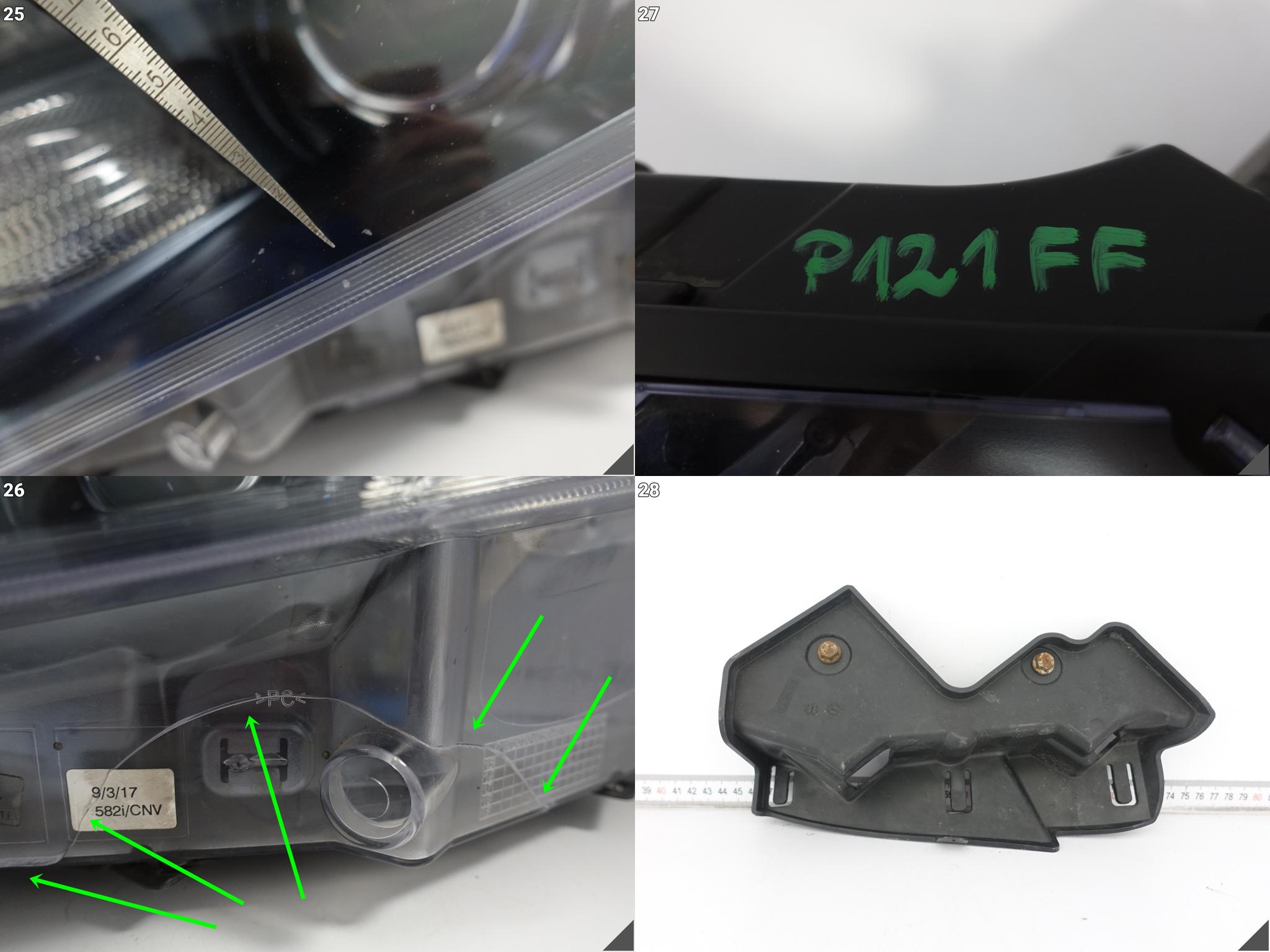 MASERATI LEVANTE M161 16- LAMPA XENON + LED AFS SKRĘTNA LEWA PRZÓD EU MASERATI LEVANTE M161 16- LAMPA XENON + LED AFS SKRĘTNA LEWA PRZÓD EU - obrazek 14
