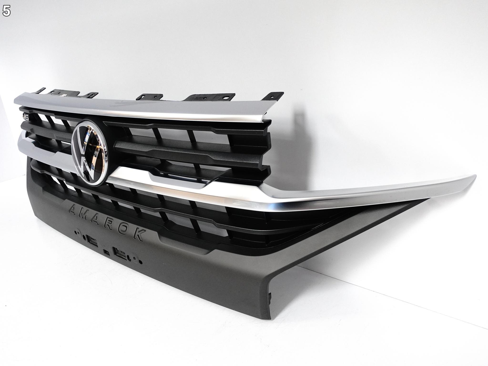 VW AMAROK II 2 V6 N1XB 2HJ 22- GRILL ATRAPA KRATKA EMBLEMAT W ZDERZAK PRZÓD VW AMAROK II 2 V6 N1XB 2HJ 22- GRILL ATRAPA KRATKA EMBLEMAT W ZDERZAK PRZÓD - obrazek 6
