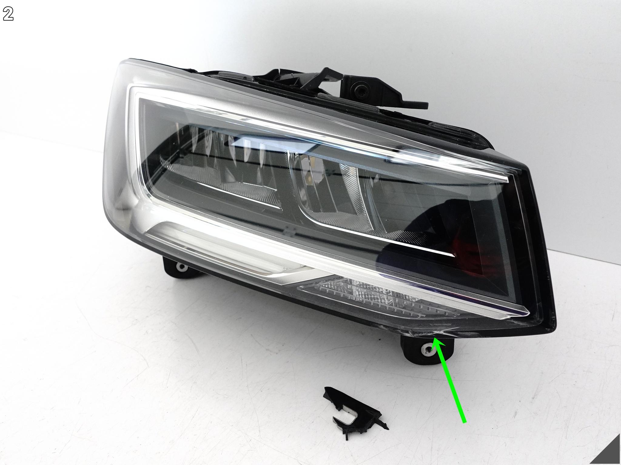 AUDI Q2 SQ2 81A LIFT 20- LAMPA FULL LED BASIS PRAWA PRZÓD EUROPA USZKODZONA AUDI Q2 SQ2 81A LIFT 20- LAMPA FULL LED BASIS PRAWA PRZÓD EUROPA USZKODZONA - obrazek 3