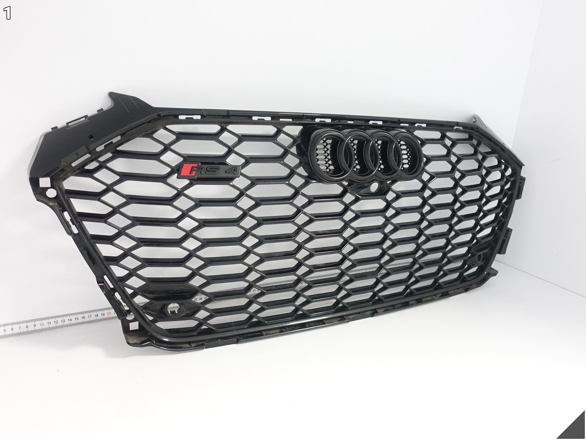 AUDI RS4 8W0 B9 LIFT 19- GRILL ATRAPA WLOT ZDERZAK PRZÓD WERSJA PDC KAMERA AUDI RS4 8W0 B9 LIFT 19- GRILL ATRAPA WLOT ZDERZAK PRZÓD WERSJA PDC KAMERA - obrazek 2