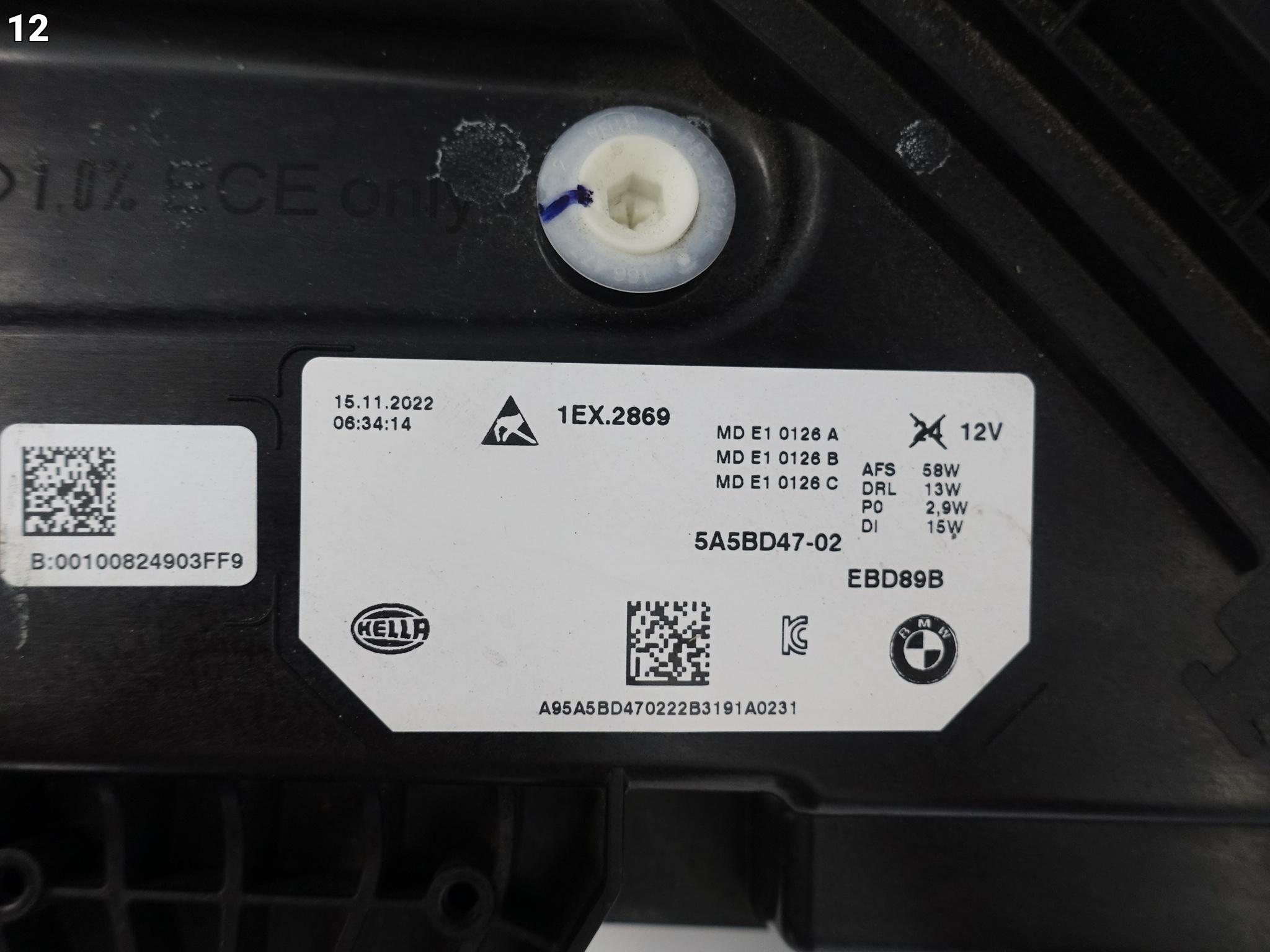 BMW X1 U11 22- FULL LED LAMPA LEWA PRZÓD EUROPA 5A5BD47 BMW X1 U11 22- FULL LED LAMPA LEWA PRZÓD EUROPA 5A5BD47 - obrazek 13