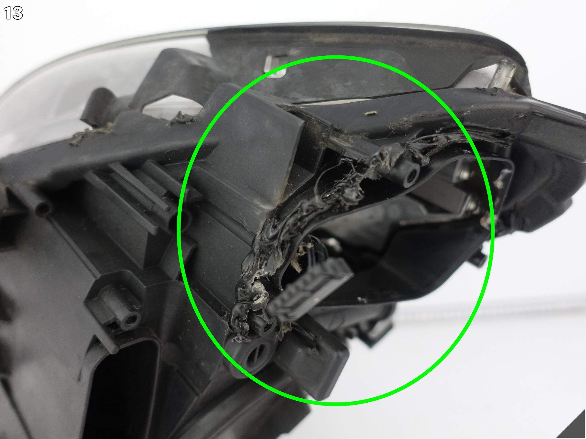 BMW 5 F10 F11 VFL 10-13 LAMPA XENON + LED NIESKRĘTNA LEWA PRZÓD EUROPA BMW 5 F10 F11 VFL 10-13 LAMPA XENON + LED NIESKRĘTNA LEWA PRZÓD EUROPA - obrazek 14