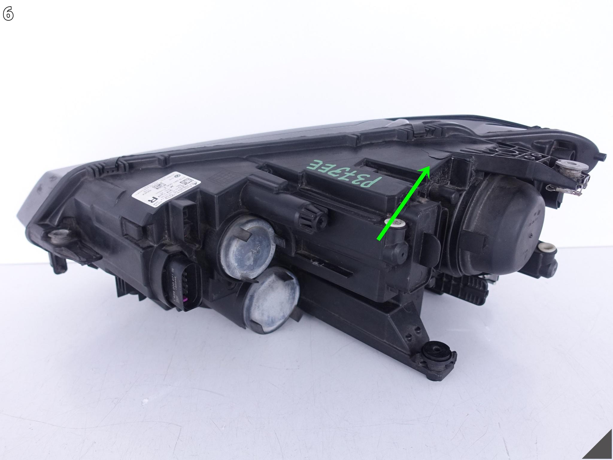 VW TOURAN 5TB (II GENERACJA) 15- LAMPA ZWYKŁA HALOGEN PRAWA PRZÓD EUROPA VW TOURAN 5TB (II GENERACJA) 15- LAMPA ZWYKŁA HALOGEN PRAWA PRZÓD EUROPA - obrazek 7