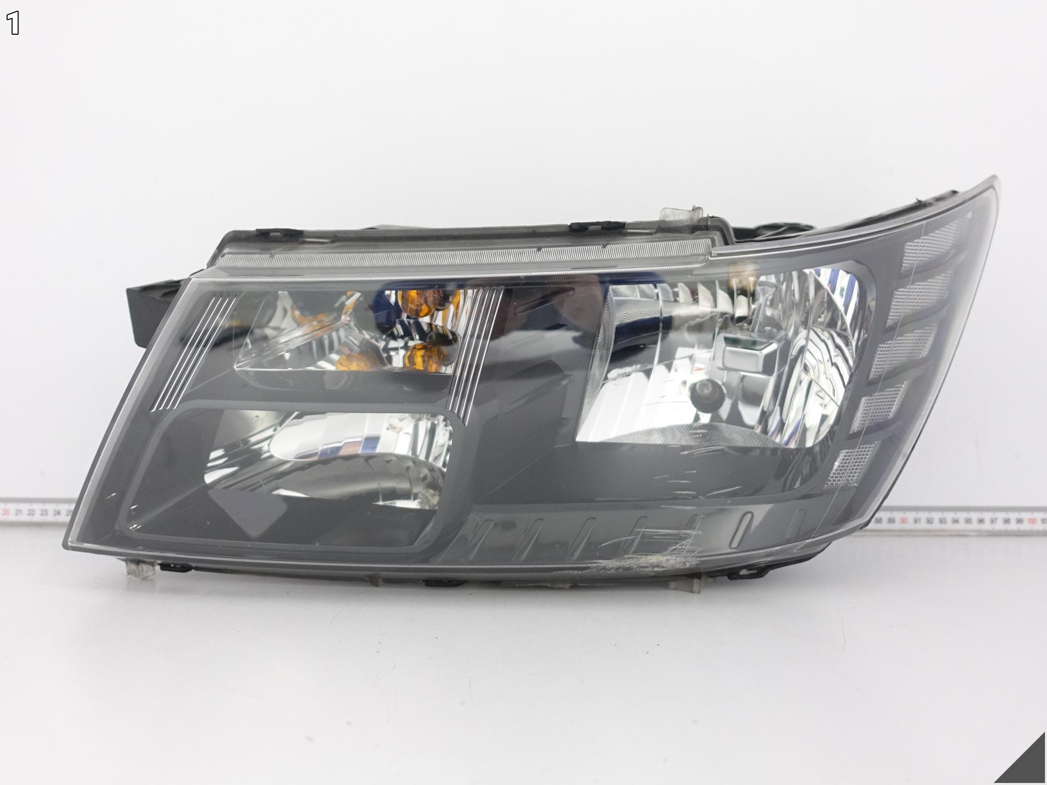 FIAT FREEMONT DODGE JOURNEY LAMPA ZWYKŁA HALOGEN LEWA PRZÓD EUROPA CZARNA FIAT FREEMONT DODGE JOURNEY LAMPA ZWYKŁA HALOGEN LEWA PRZÓD EUROPA CZARNA - obrazek 2