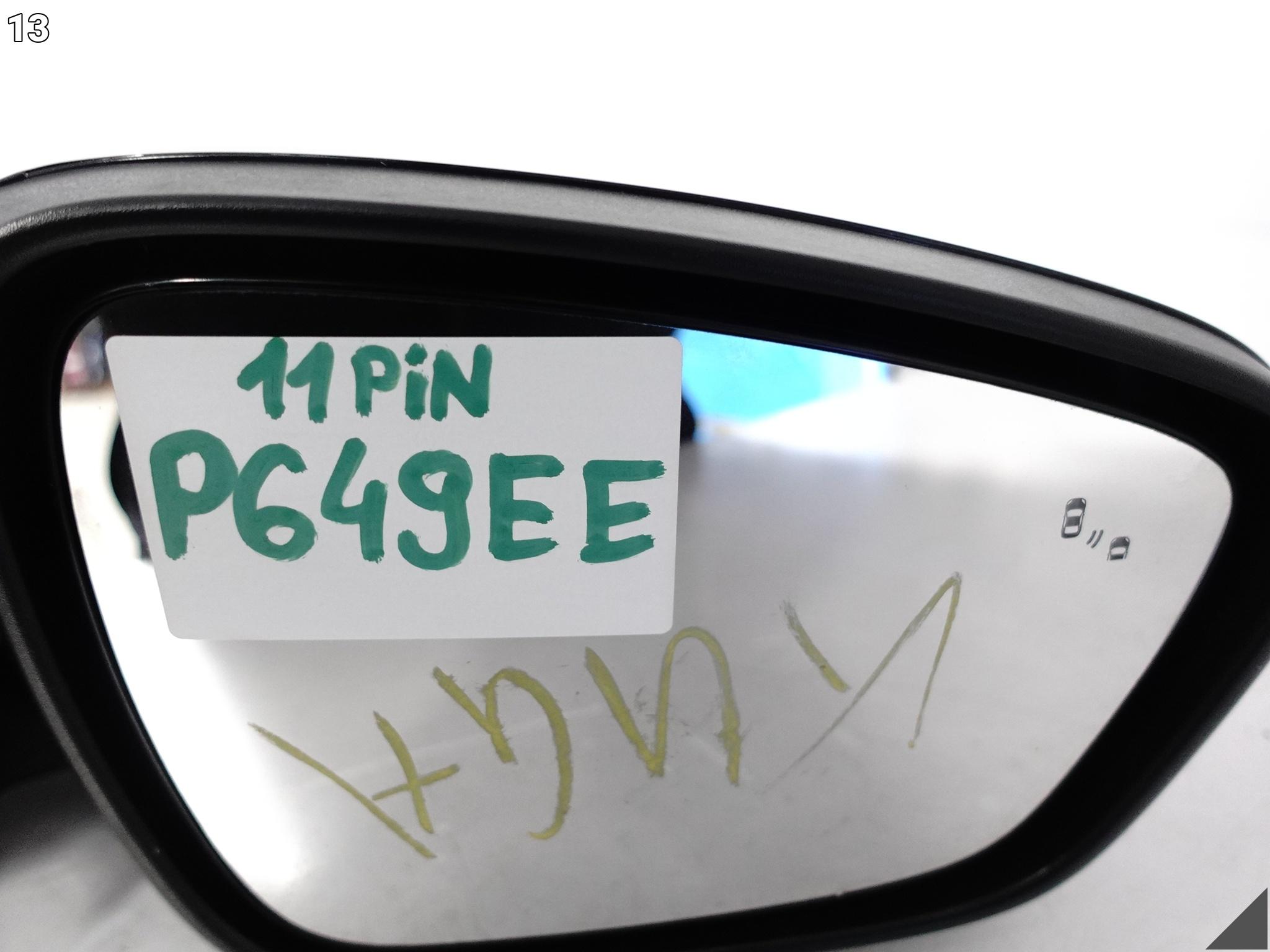 FORD KUGA III MK3 19- LUSTERKO PRAWE ASYSTENT PASA RUCHU EU 11 PIN FORD KUGA III MK3 19- LUSTERKO PRAWE ASYSTENT PASA RUCHU EU 11 PIN - obrazek 14