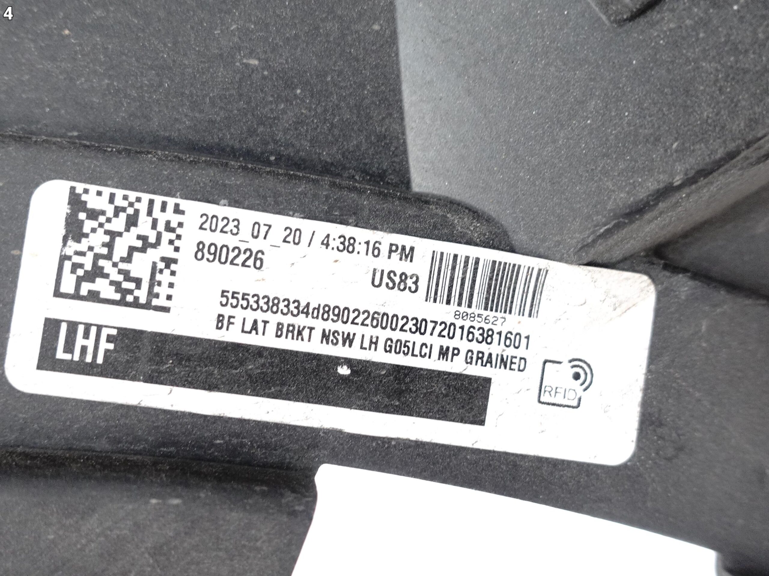 BMW X5 G05 M-PAKIET MSP LIFT LCI 23- ŚLIZG MOCOWANIE W ZDERZAK PRZÓD LEWY BMW X5 G05 M-PAKIET MSP LIFT LCI 23- ŚLIZG MOCOWANIE W ZDERZAK PRZÓD LEWY - obrazek 5