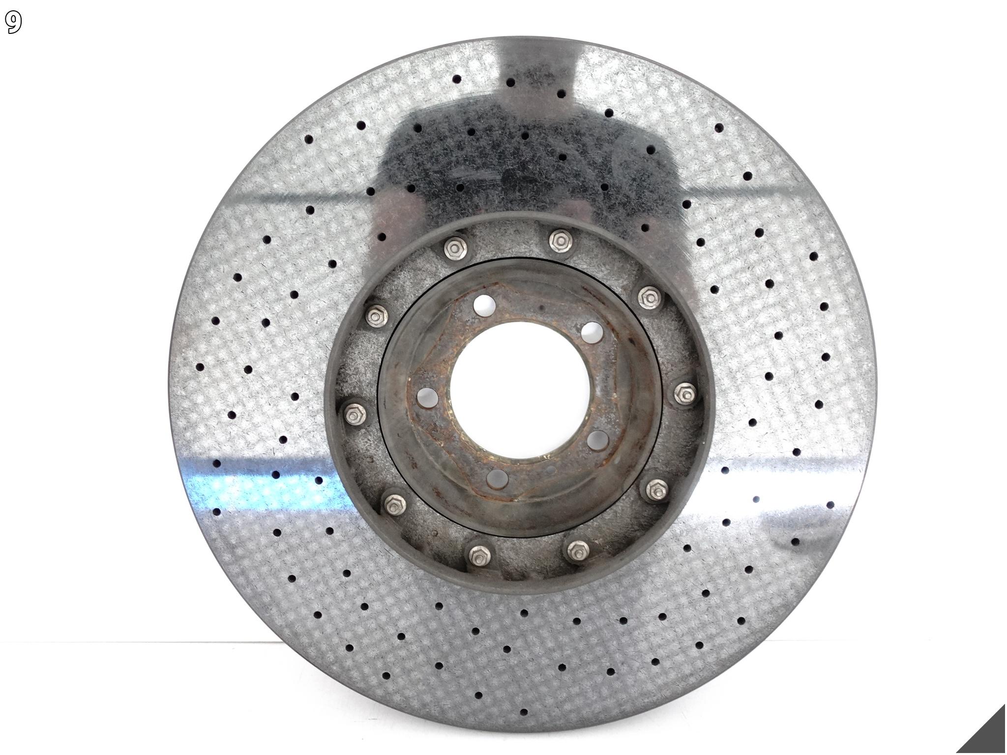 PORSCHE CAYENNE 9Y0 9Y3 PCCB TARCZA CERAMICZNA CERAMIC LEWA PRZÓD 440x40mm PORSCHE CAYENNE 9Y0 9Y3 PCCB TARCZA CERAMICZNA CERAMIC LEWA PRZÓD 440x40mm - obrazek 10