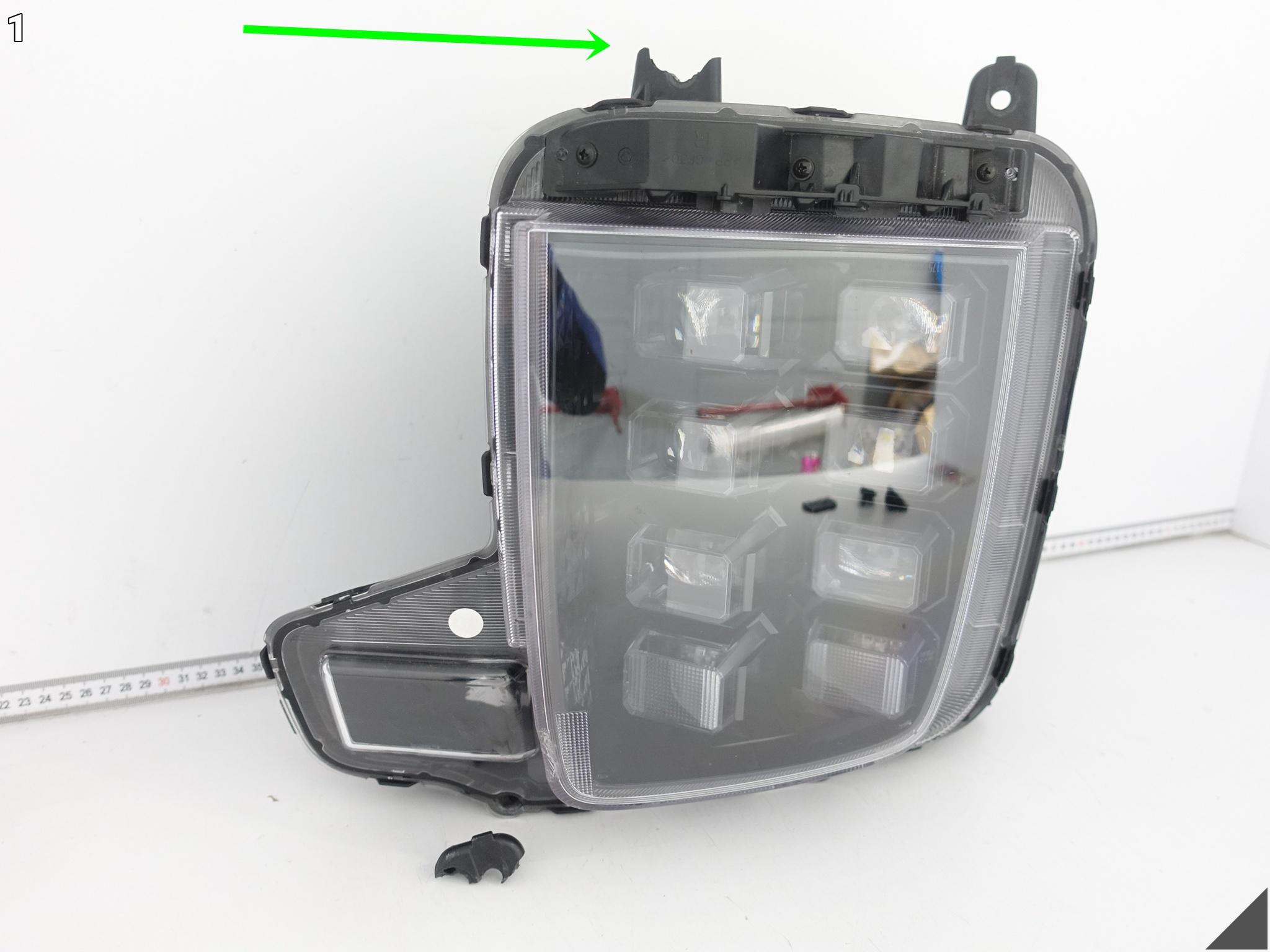 HYUNDAI STARIA 21- LAMPA HEADLIGHT FULL LED PRAWA PRZÓD EUROPA 92102CG200 HYUNDAI STARIA 21- LAMPA HEADLIGHT FULL LED PRAWA PRZÓD EUROPA 92102CG200 - obrazek 2