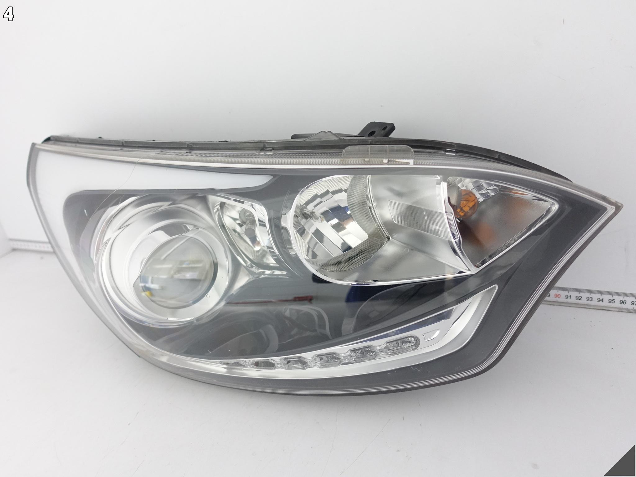 KIA RIO III 3 11-17 LAMPA ZWYKŁA HALOGEN + LED SOCZEWKA PRAWA PRZÓD EUROPA KIA RIO III 3 11-17 LAMPA ZWYKŁA HALOGEN + LED SOCZEWKA PRAWA PRZÓD EUROPA - obrazek 5