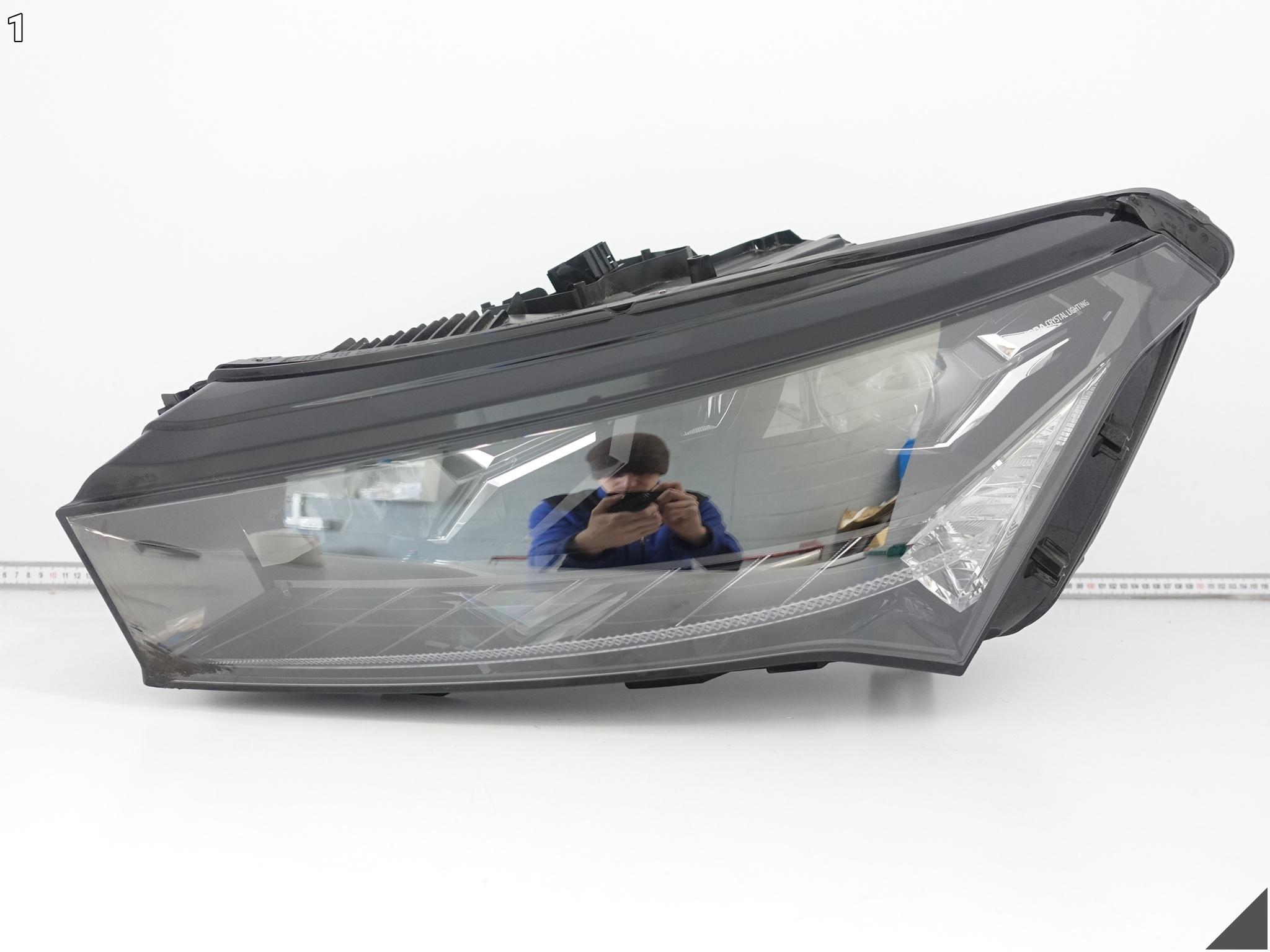 SKODA ENYAQ iV ELECTRIC 5LB 20- LAMPA FULL LED CRYSTAL LIGHTING LEWA PRZÓD SKODA ENYAQ iV ELECTRIC 5LB 20- LAMPA FULL LED CRYSTAL LIGHTING LEWA PRZÓD - obrazek 2