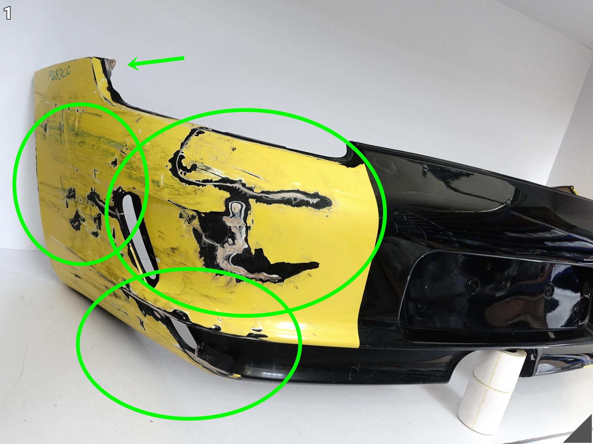 PORSCHE 911 997 GT3 MK1 07-09 ZDERZAK BUMPER TYŁ 99750541191 PORSCHE 911 997 GT3 MK1 07-09 ZDERZAK BUMPER TYŁ 99750541191 - obrazek 2