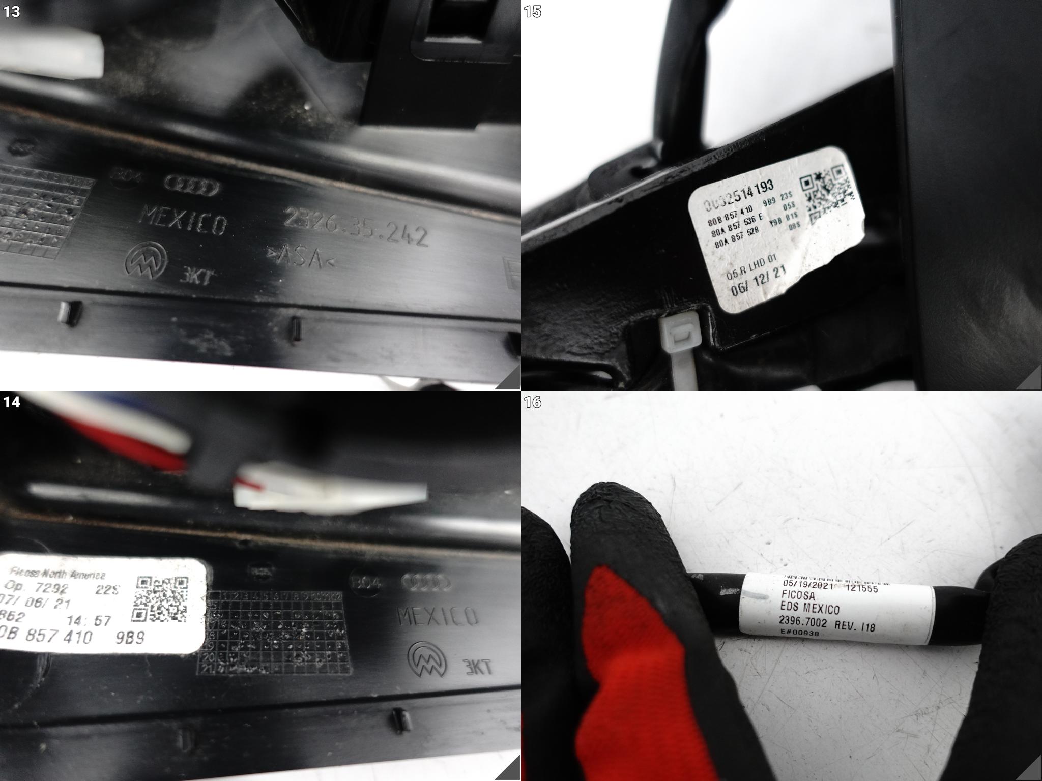 AUDI Q5 SQ5 II FY 80A 80B 17-24 LIFT LUSTERKO PRAWE KIERUNKOWSKAZ 6 PIN EU AUDI Q5 SQ5 II FY 80A 80B 17-24 LIFT LUSTERKO PRAWE KIERUNKOWSKAZ 6 PIN EU - obrazek 14