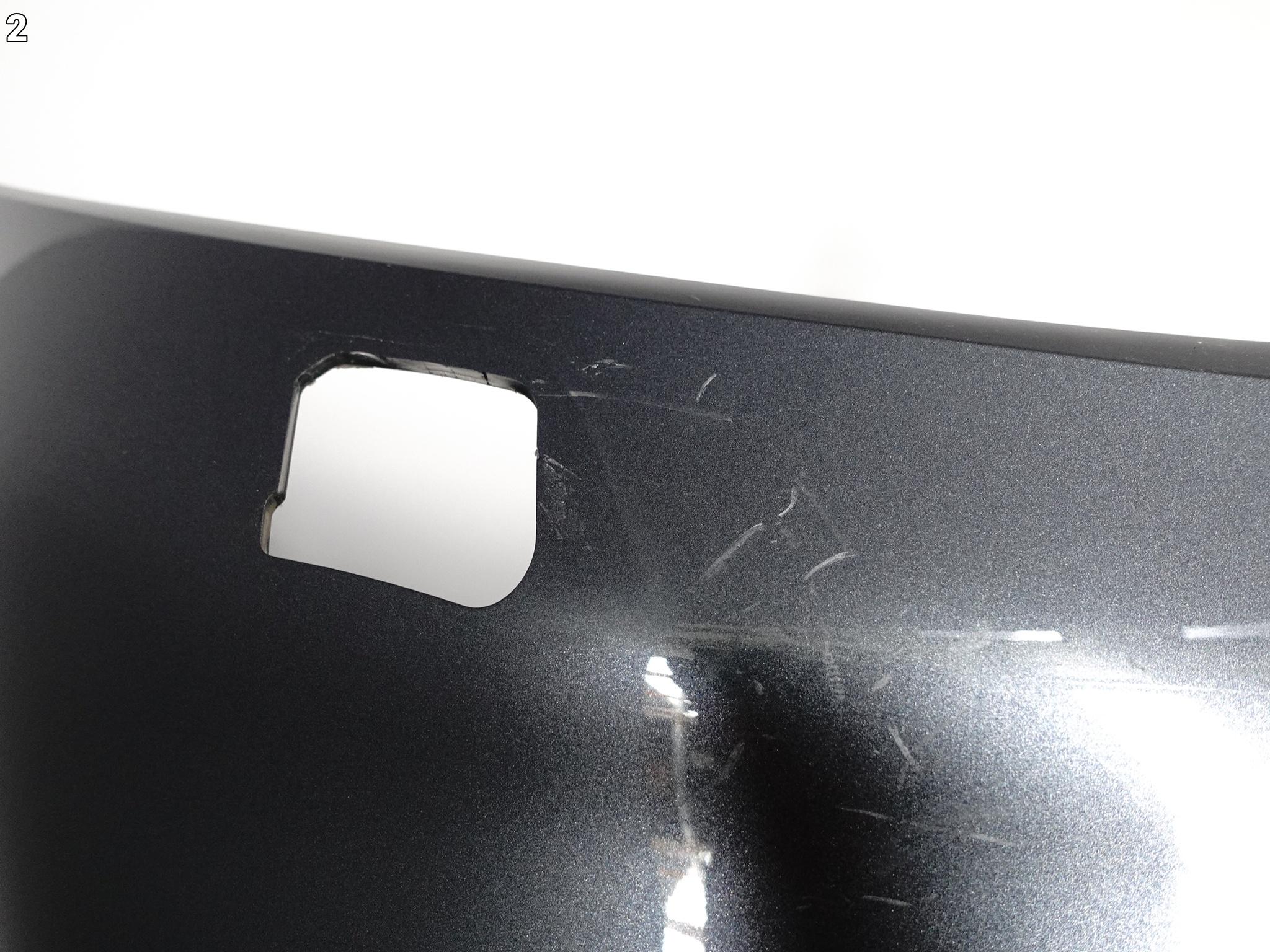 RENAULT KADJAR LIFT 18-22 ZDERZAK SPOILER ATRAPA KRATKI PRZÓD (SRA/6xPDC) RENAULT KADJAR LIFT 18-22 ZDERZAK SPOILER ATRAPA KRATKI PRZÓD (SRA/6xPDC) - obrazek 3