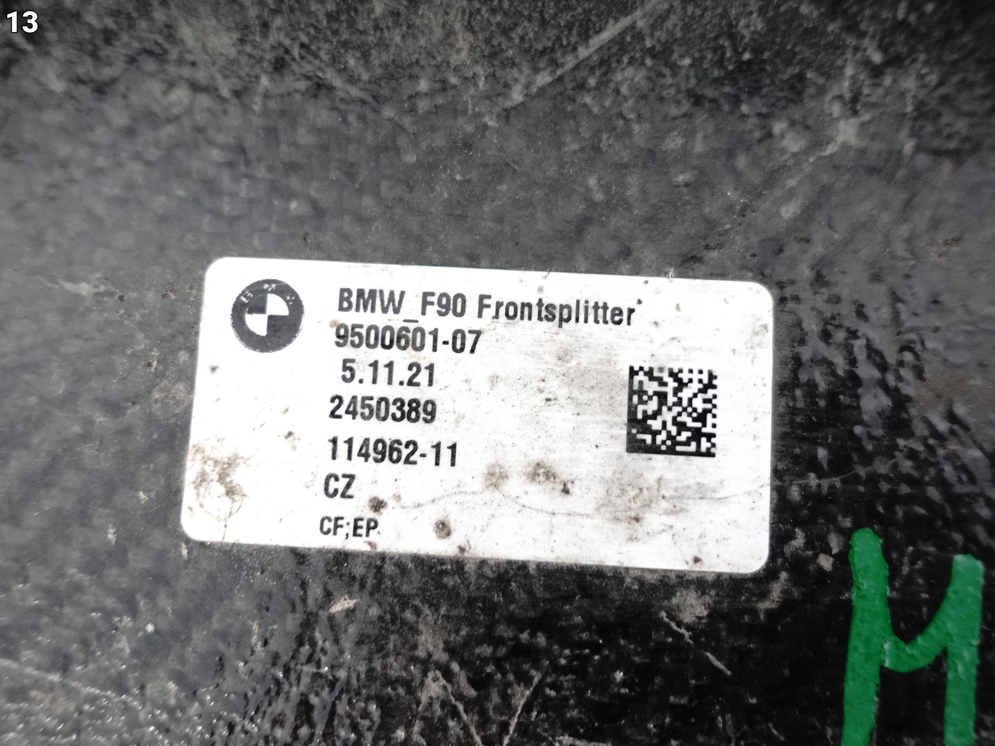 BMW M5 F90 CS M LCI LIFT 20-24 SPOILER SPLITTER CARBON W ZDERZAK PRZÓD BMW M5 F90 CS M LCI LIFT 20-24 SPOILER SPLITTER CARBON W ZDERZAK PRZÓD - obrazek 14