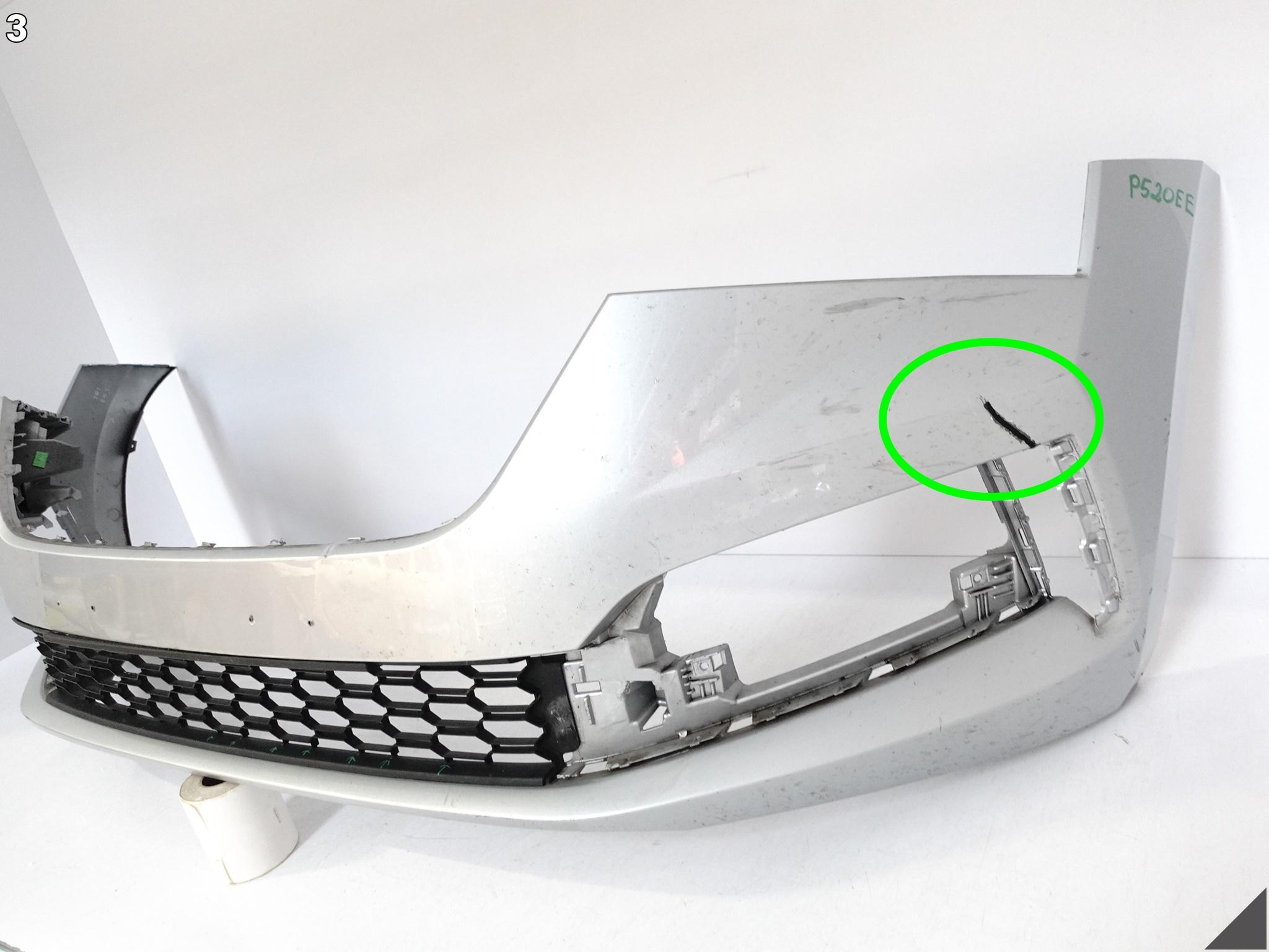 SKODA SCALA 657 19-23 ZDERZAK BUMPER + KRATKA PRZÓD 657807221 SKODA SCALA 657 19-23 ZDERZAK BUMPER + KRATKA PRZÓD 657807221 - obrazek 4